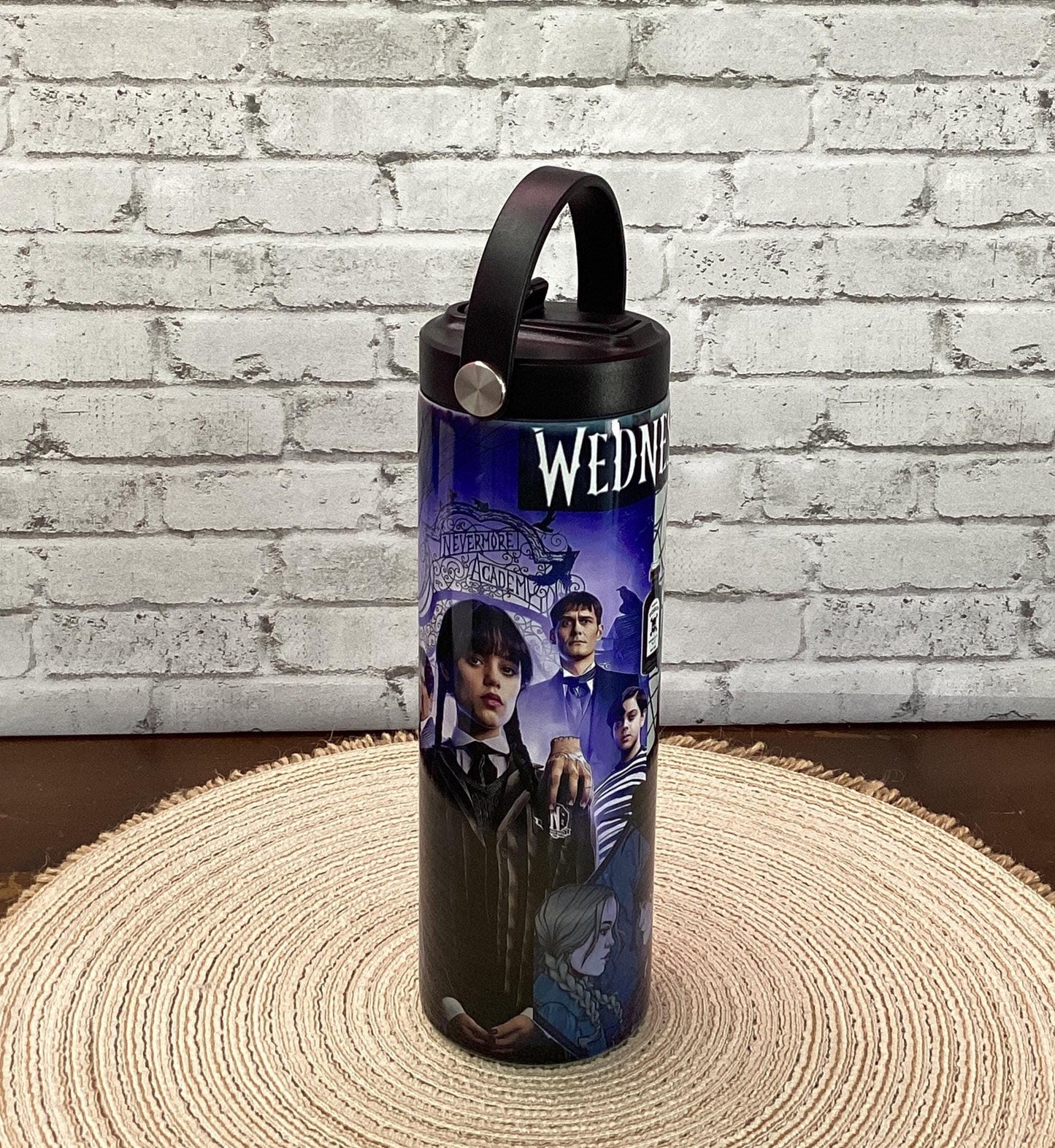 Wednesday Family 20oz Tumbler: Spooky Gothic Drinkware