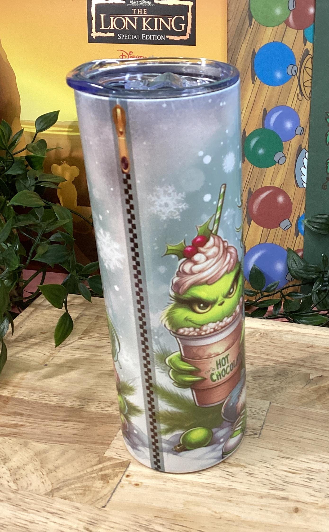 Grinch Mom 20 oz Tumbler: Coffee Lover Gift