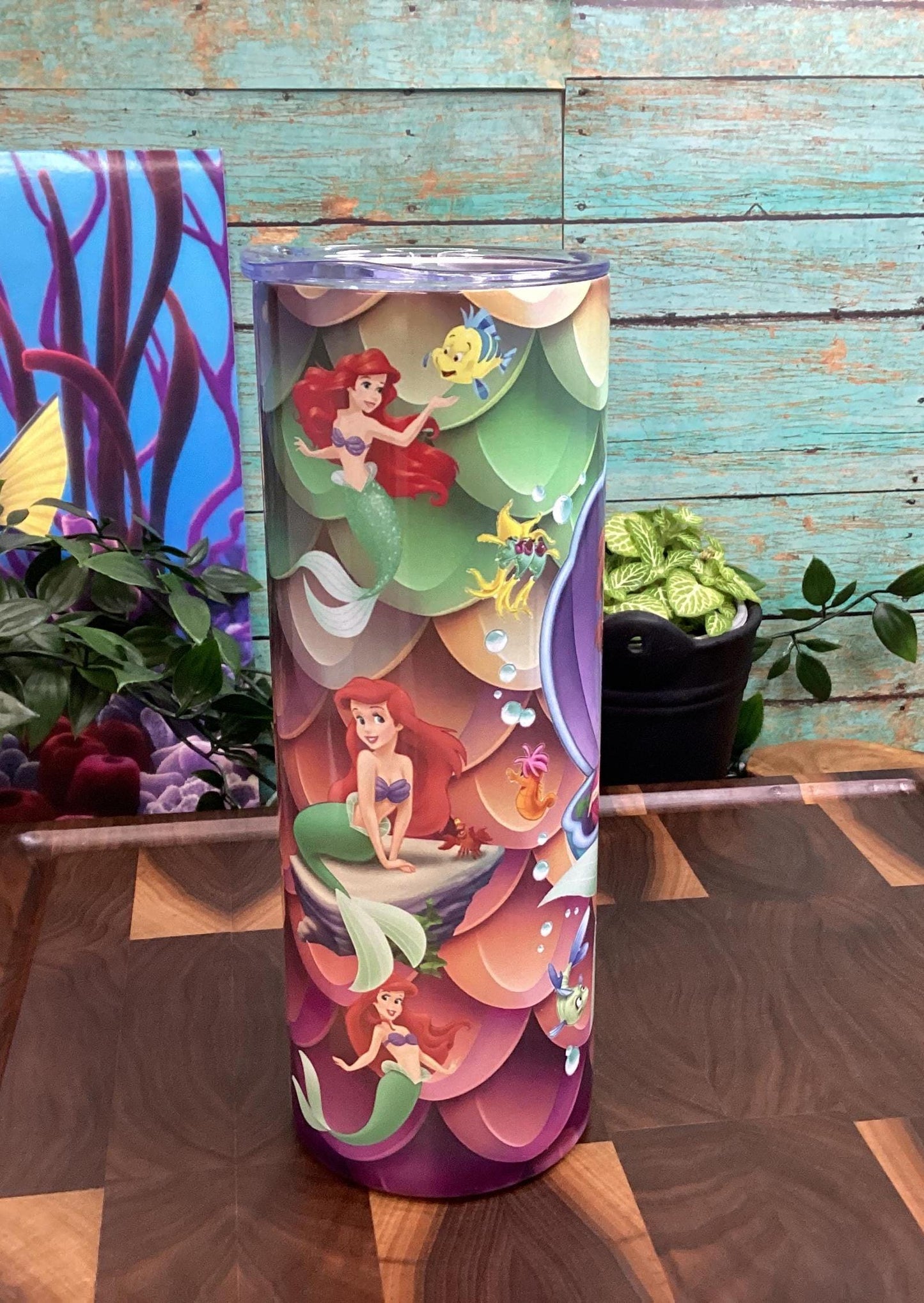 Ariel Princess Tumbler: The Little Mermaid 20 oz