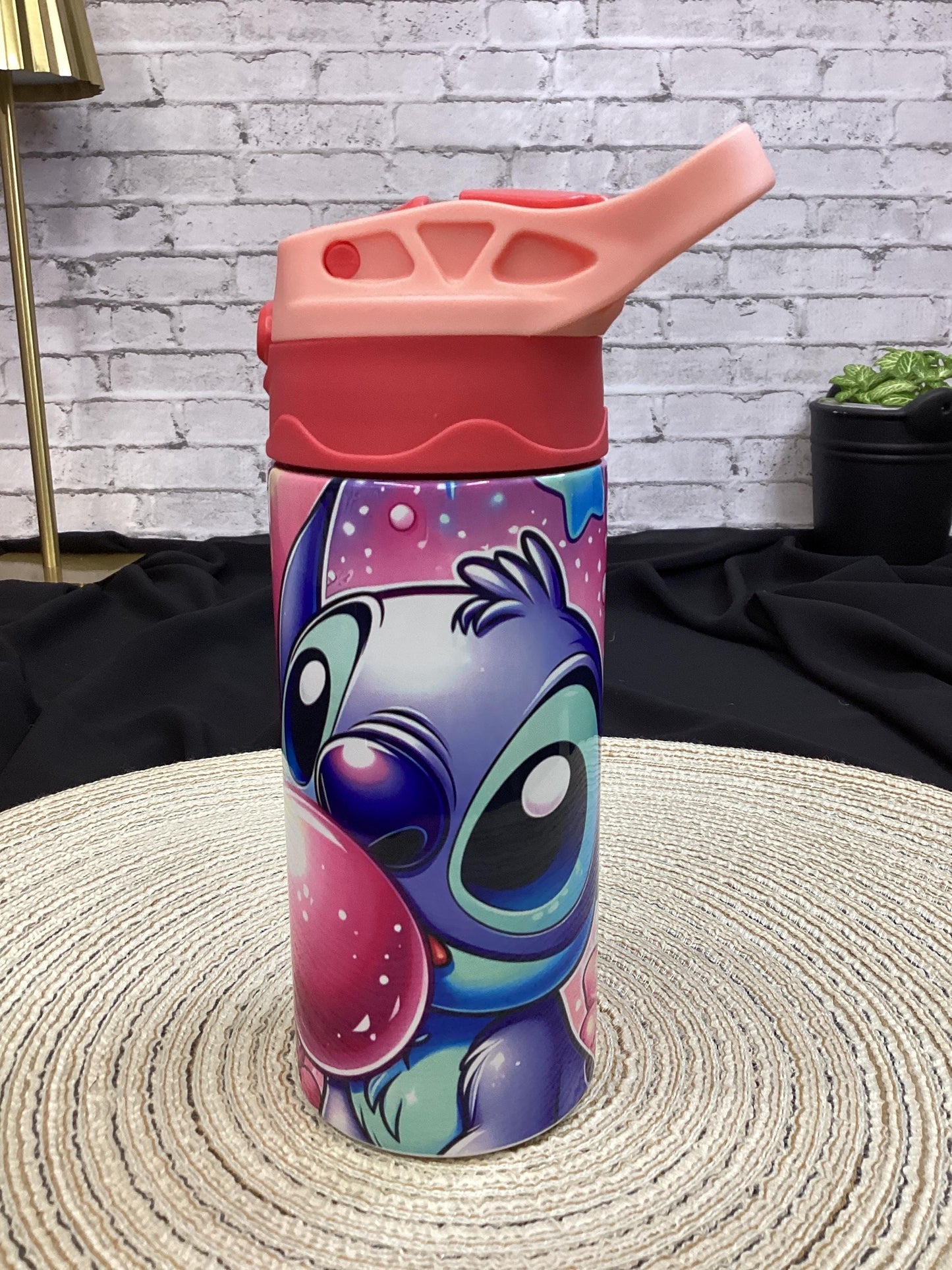 Stitch 12 oz Tumbler, Birthday Gift, Cute Stitch colorful Cup