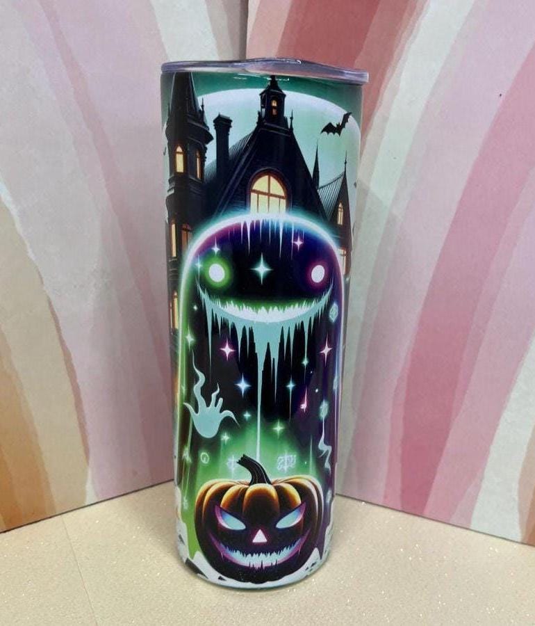 Spooky Spirit Halloween Tumbler: 20 oz Halloween Lovers Gift