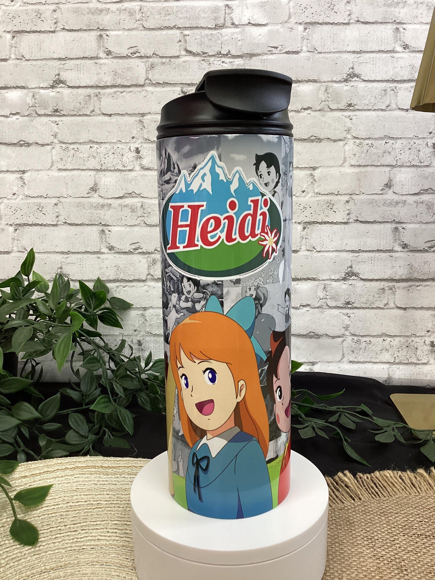 Heidi of the Alps Tumbler: 70s Anime Cartoon, 20oz