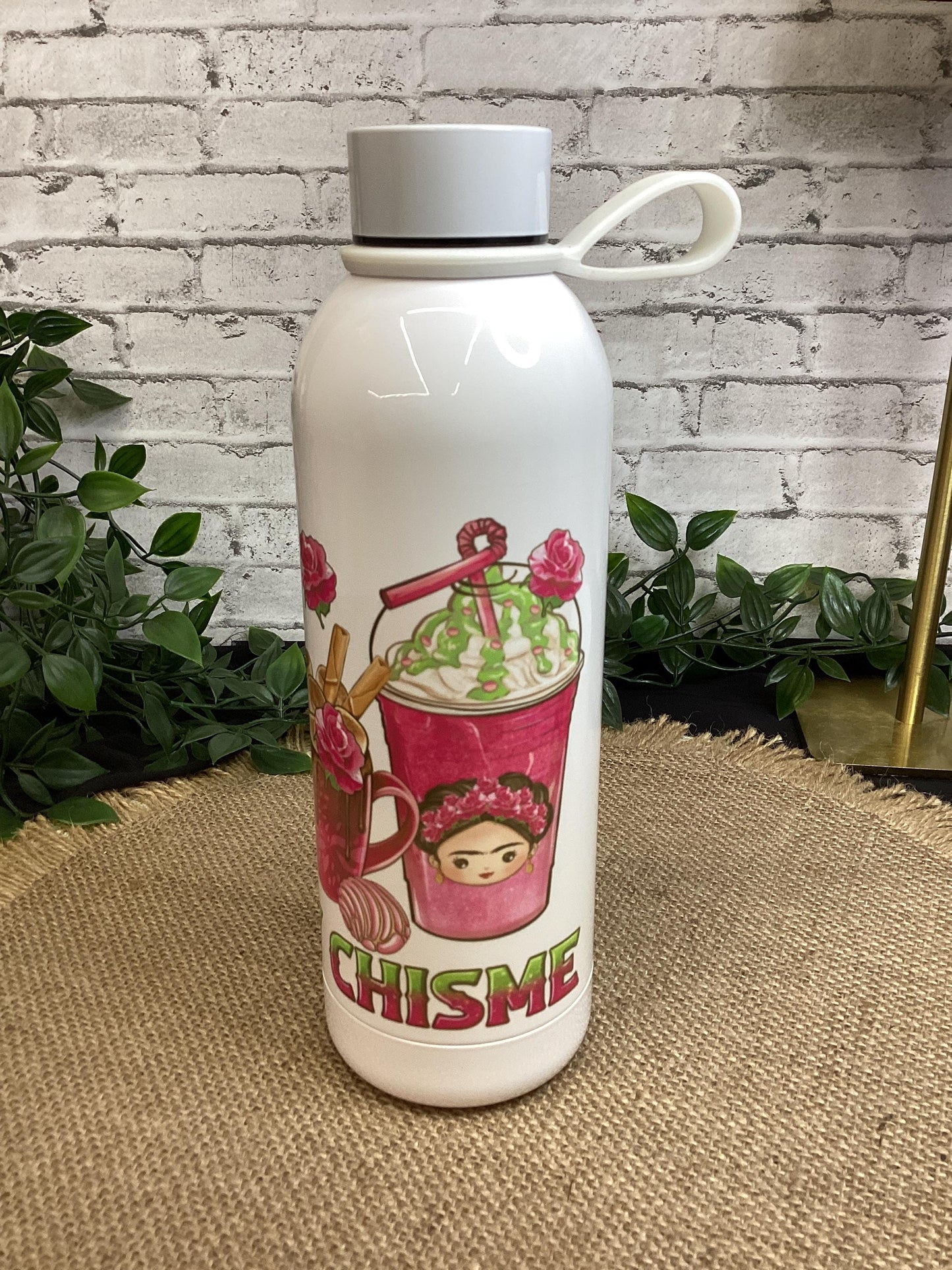 Cafecito y Chisme Tumbler 17 oz