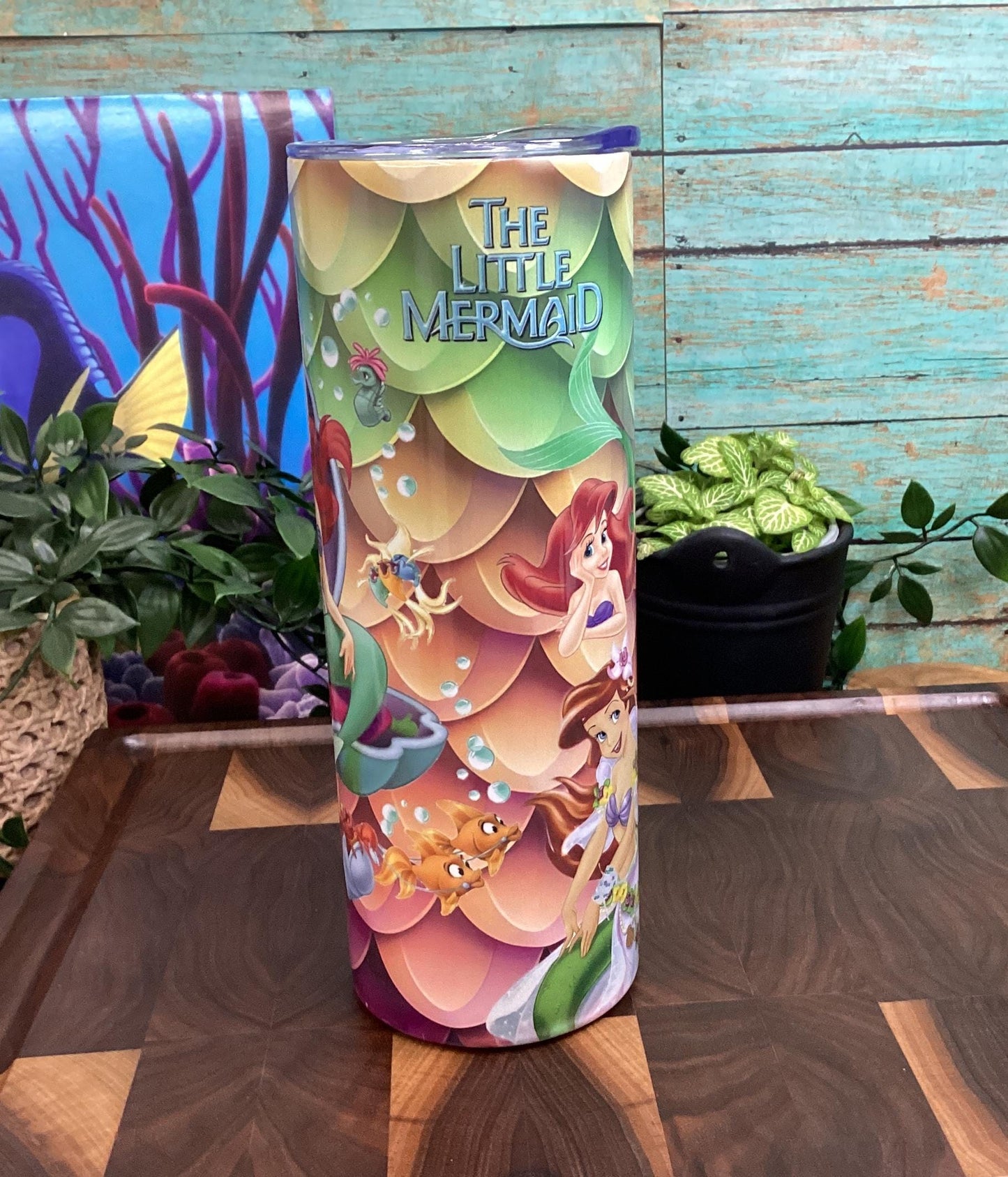 Ariel Princess Tumbler: The Little Mermaid 20 oz