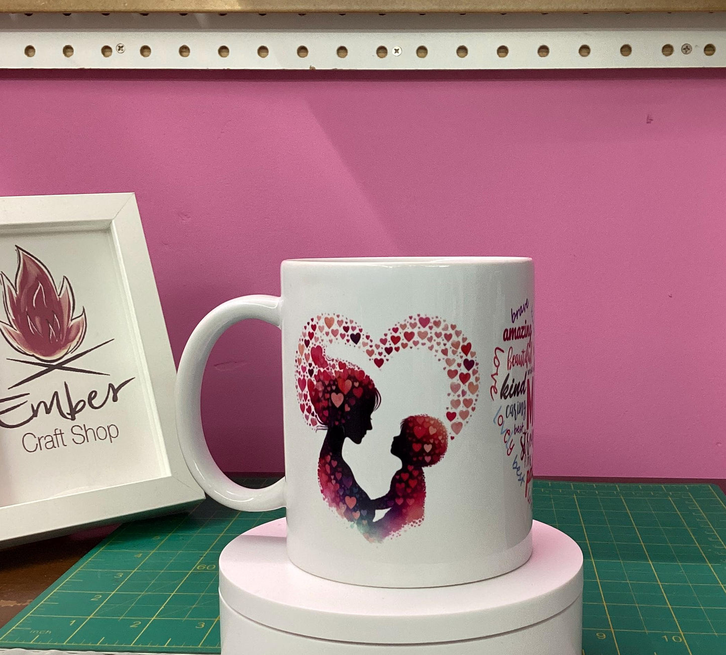 Cute Mom mug with different meanings, 11 oz coffee ceramic mug MOM