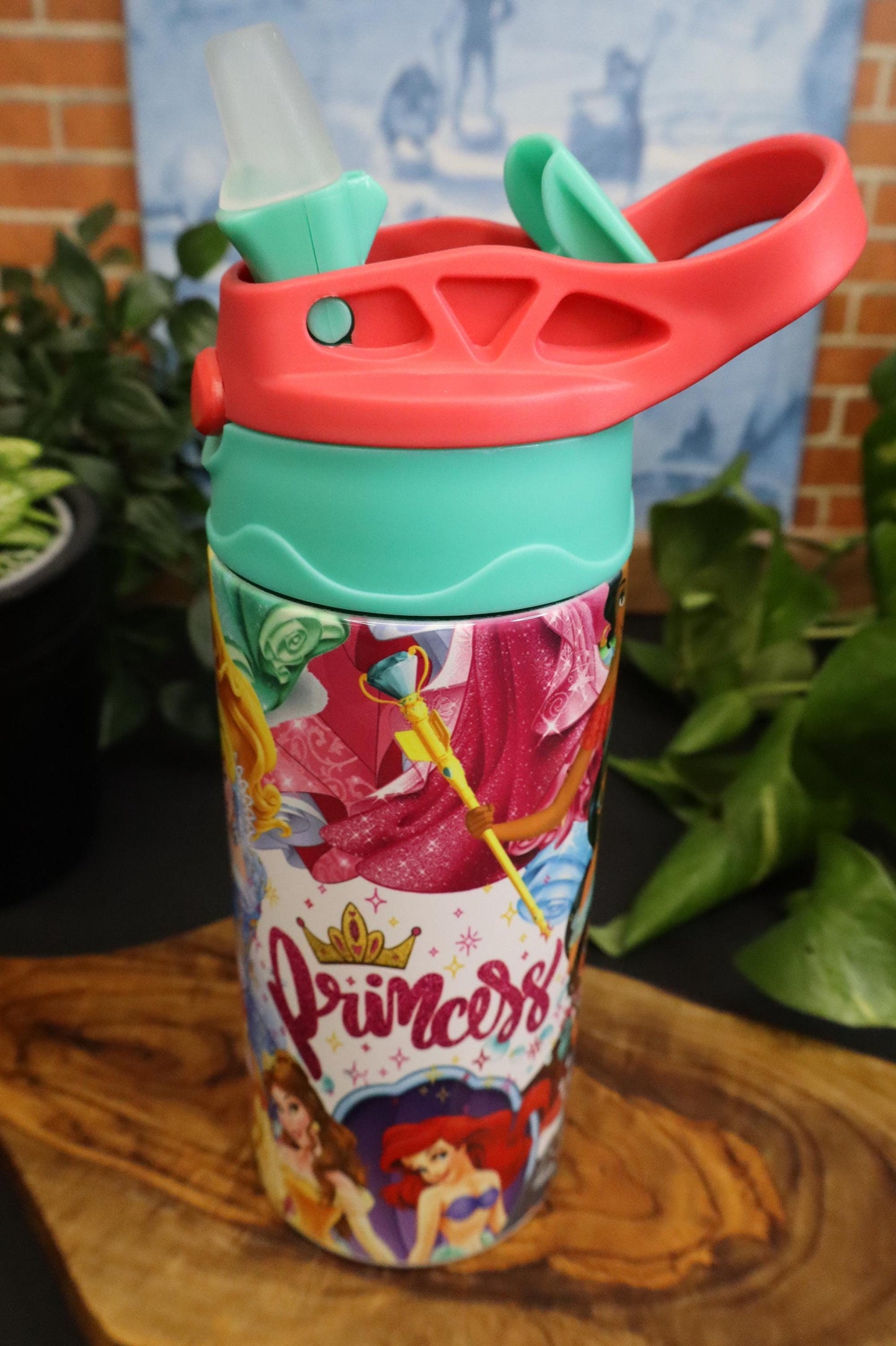 Princess Tumbler, 12 oz insulated Kids Cup