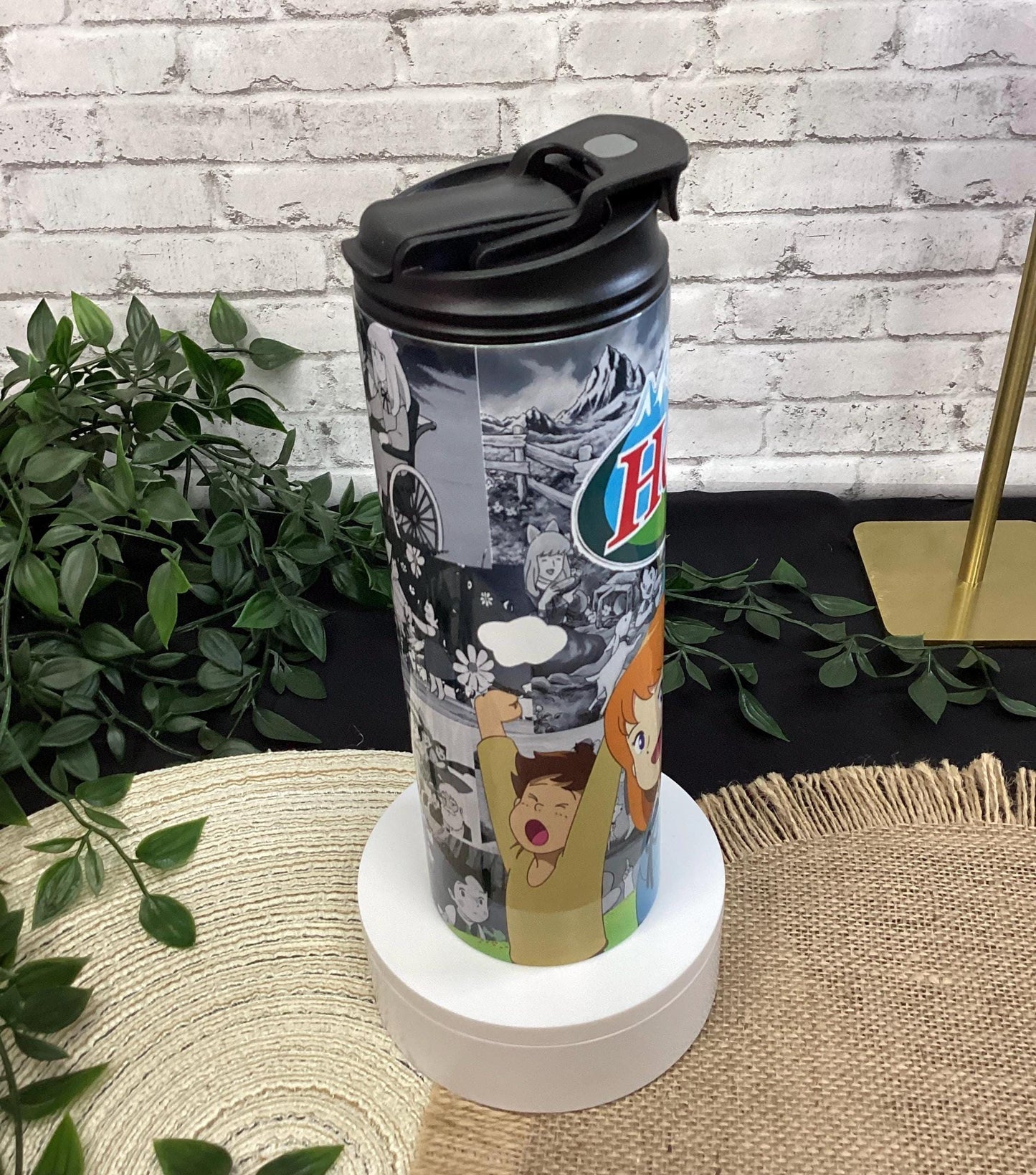Heidi of the Alps Tumbler: 70s Anime Cartoon, 20oz