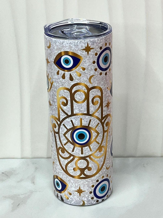 Mystic Evil Eye Protection Tumbler 20 oz