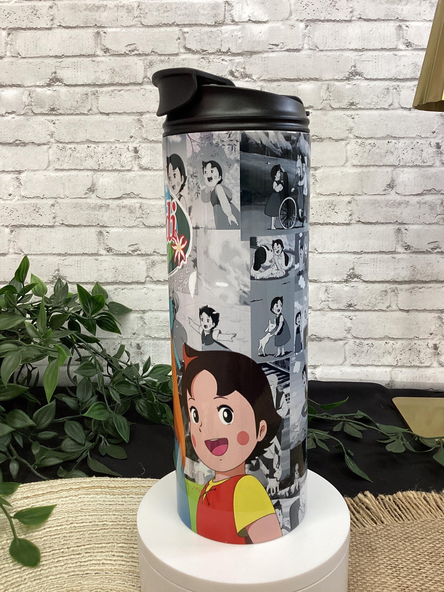 Heidi of the Alps Tumbler: 70s Anime Cartoon, 20oz