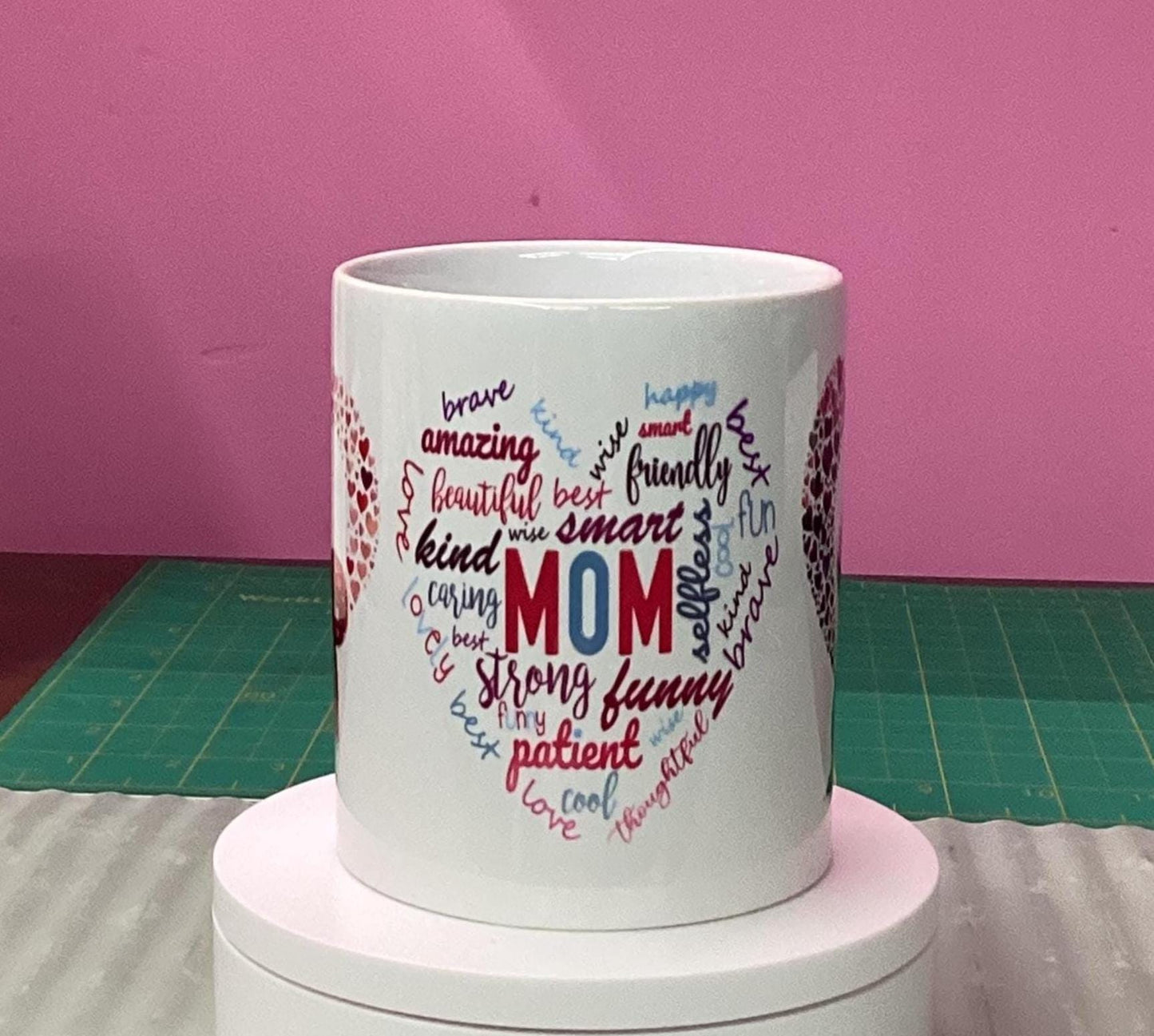 Cute Mom mug with different meanings, 11 oz coffee ceramic mug MOM