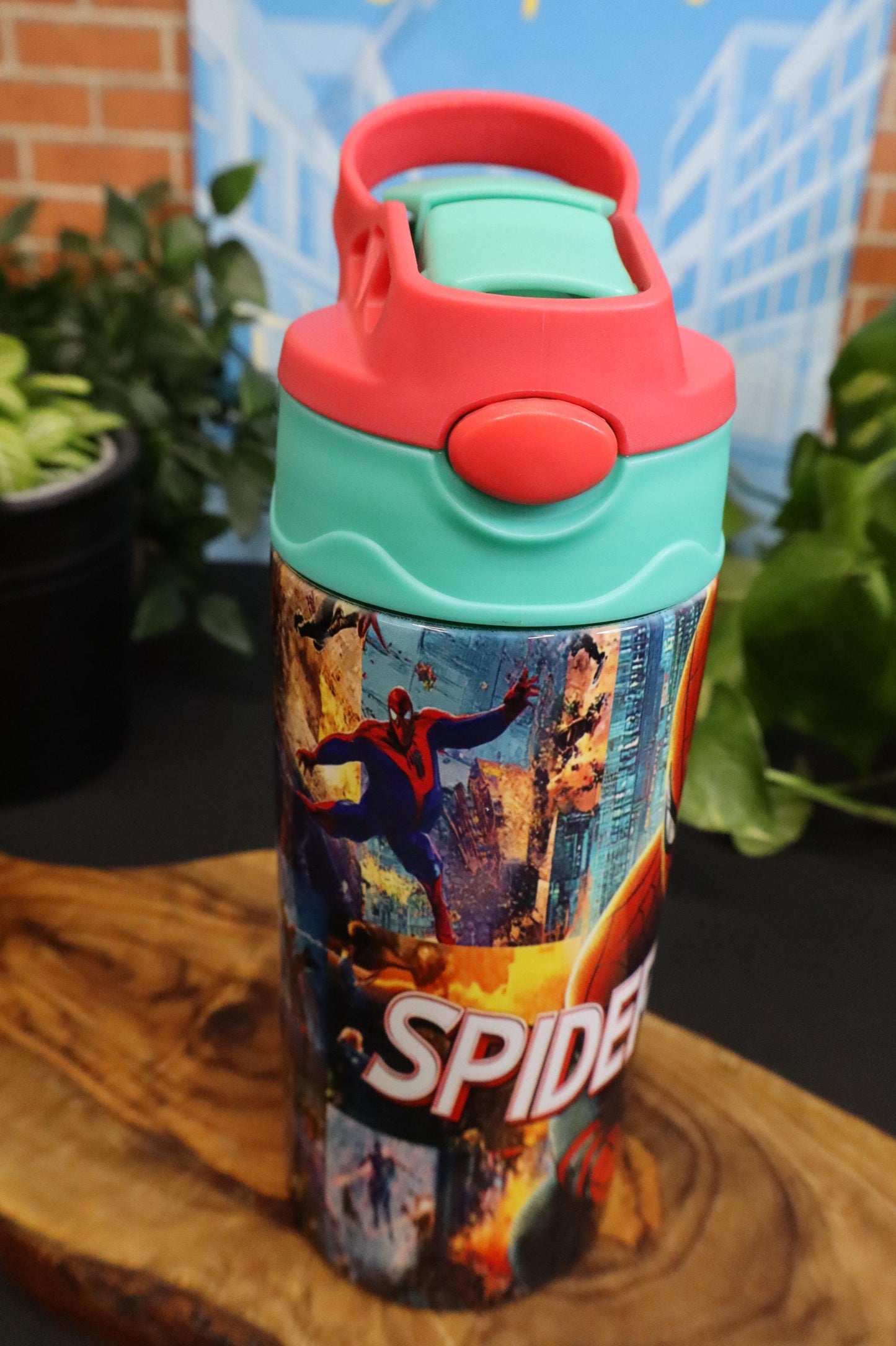 Superhero Kids Tumbler: 12 oz Back to School Cup