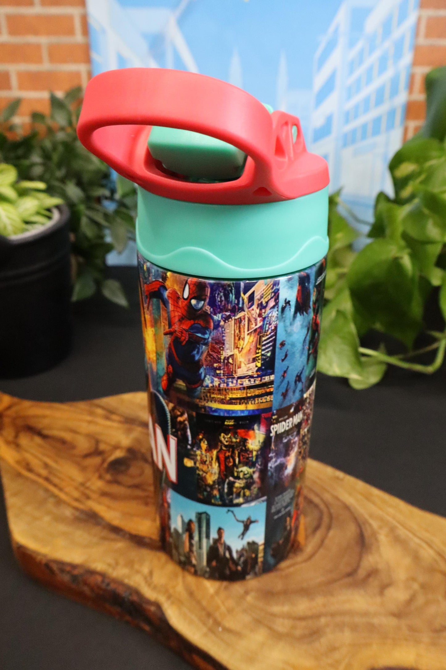 Superhero Kids Tumbler: 12 oz Back to School Cup