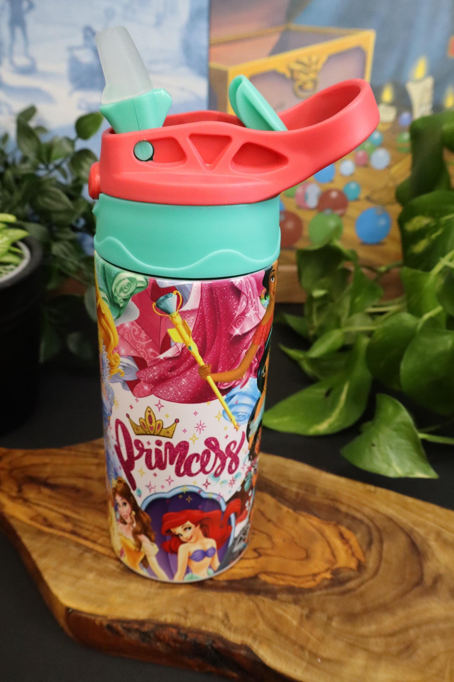 Princess Tumbler, 12 oz insulated Kids Cup