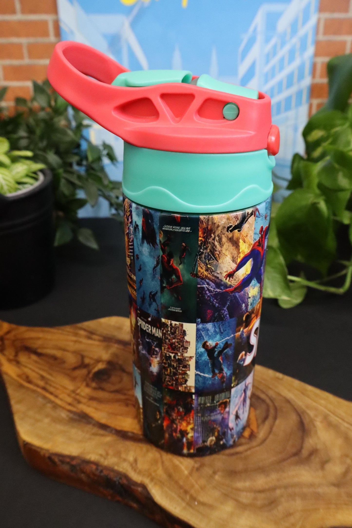 Superhero Kids Tumbler: 12 oz Back to School Cup
