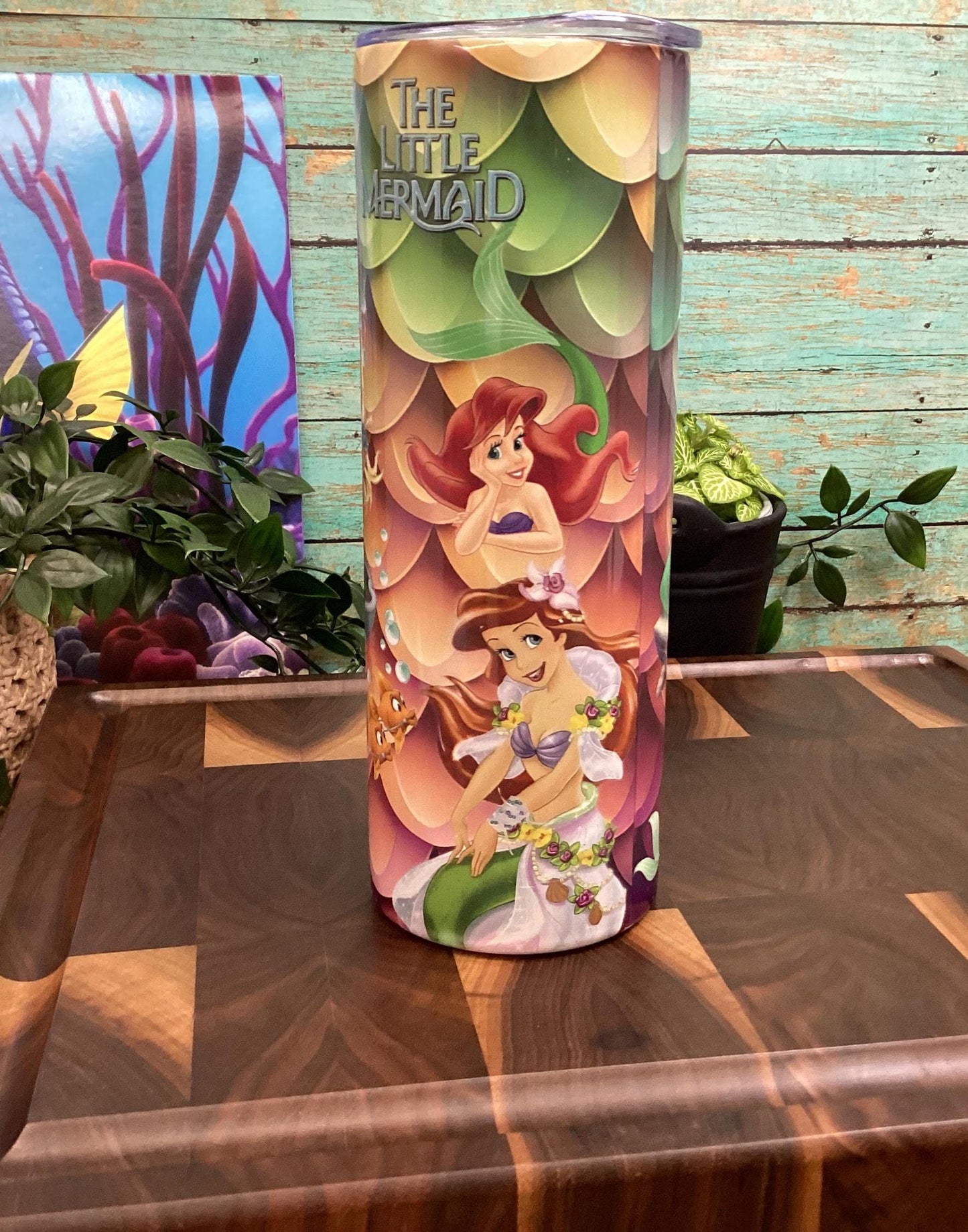 Ariel Princess Tumbler: The Little Mermaid 20 oz