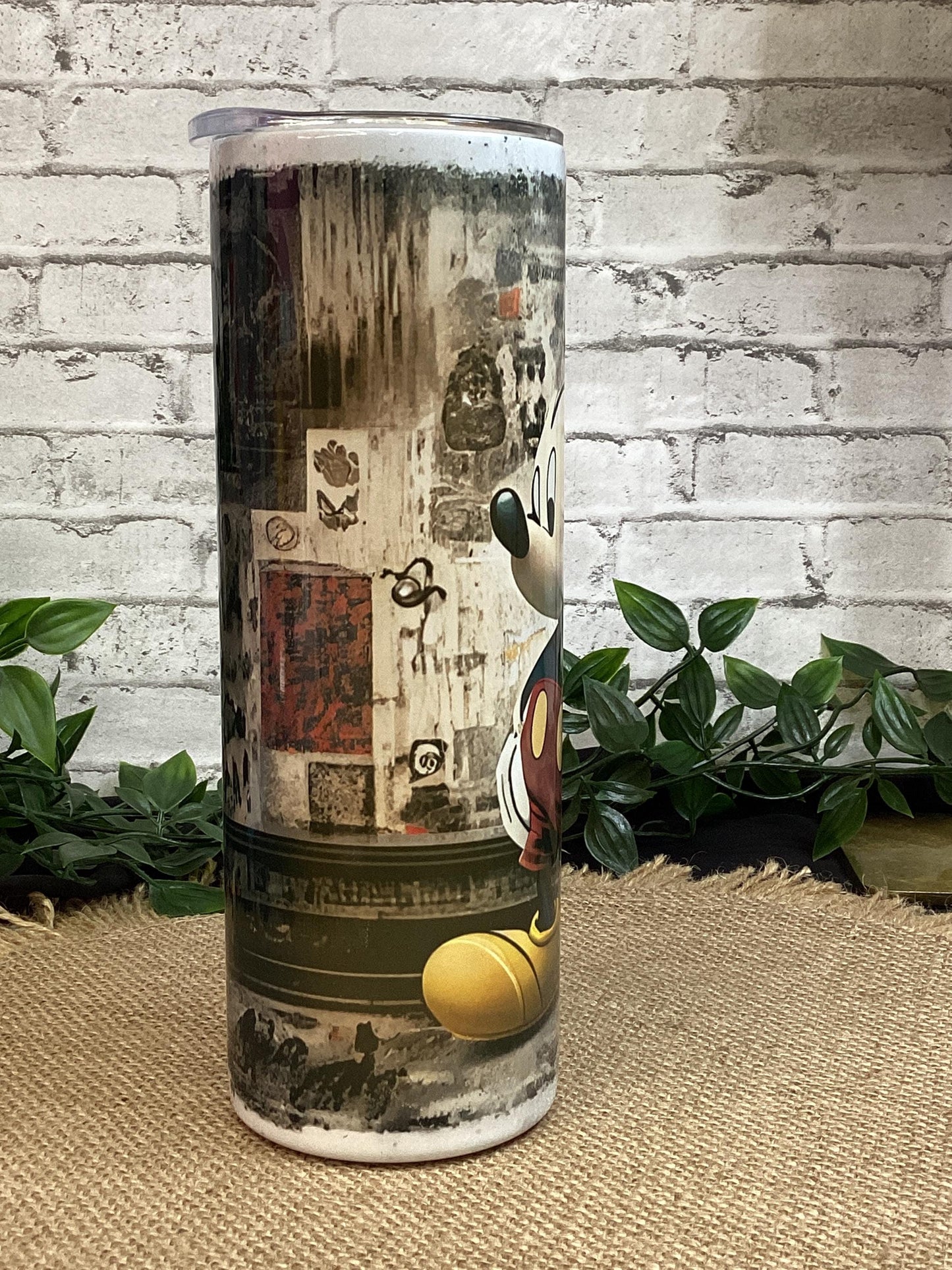 Retro Mouse Tumbler: 20 oz Stainless Steel Sublimation