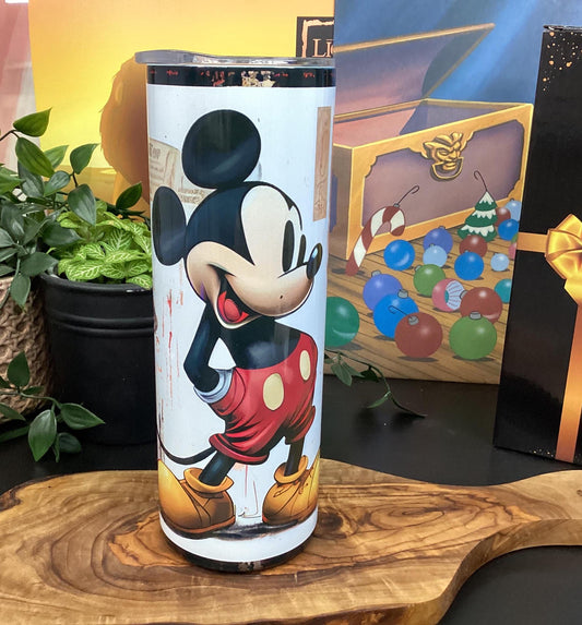 Retro Mickey Mouse Tumbler 20 oz: Classic Design