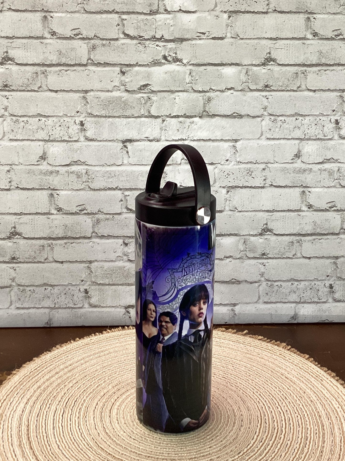 Wednesday Family 20oz Tumbler: Spooky Gothic Drinkware
