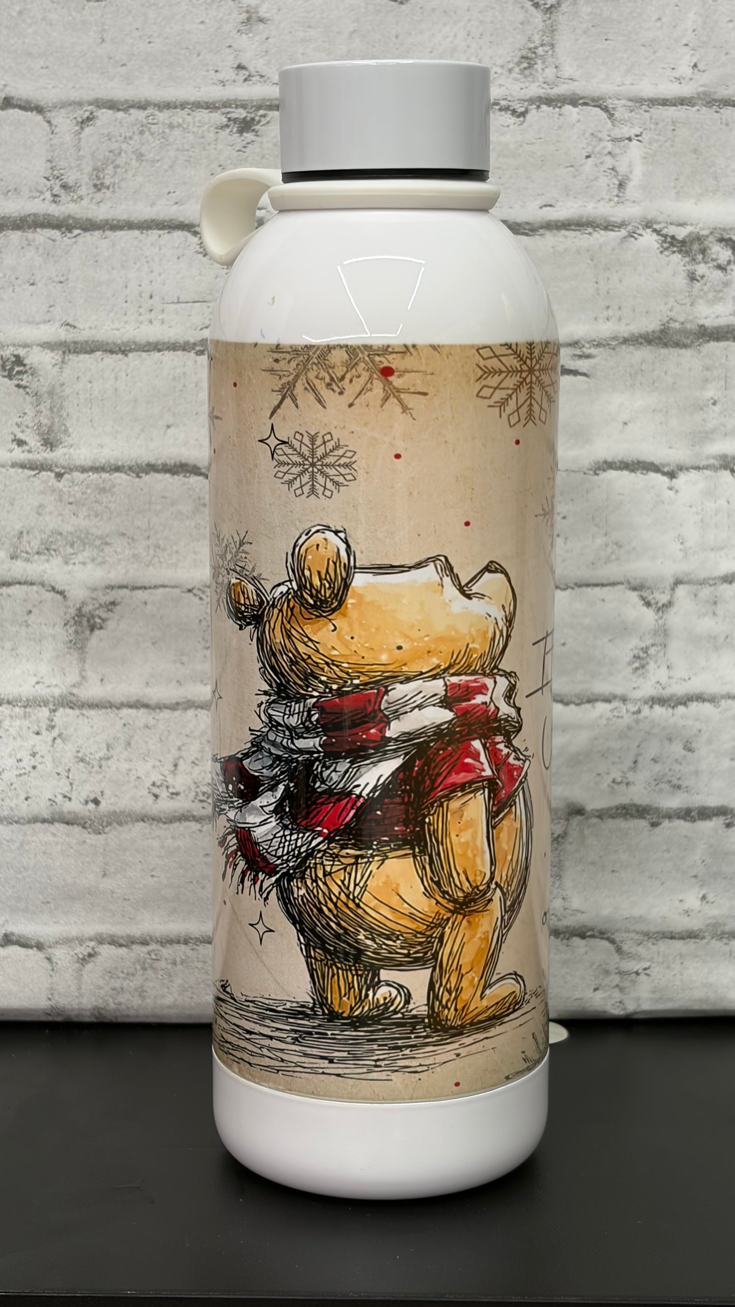 17 oz white tumbler with sublimation design It's the Most Wonderful Time of the Year