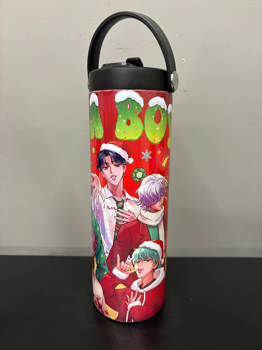 20 oz stainless steel tumbler vibrant color design