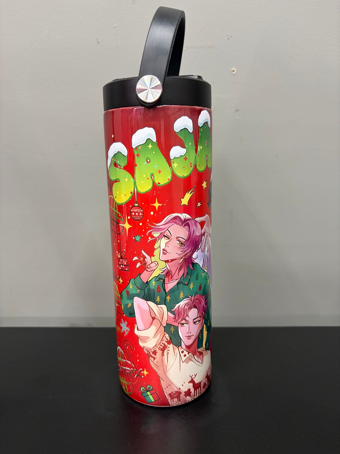 20 oz stainless steel tumbler vibrant color design