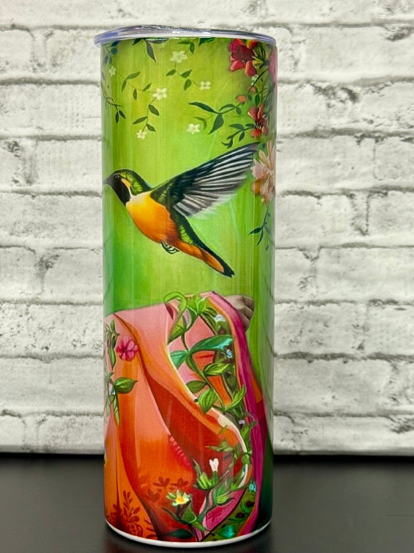 Celebrate20 oz Stainless Steel SkinnyTumbler Cultural Design