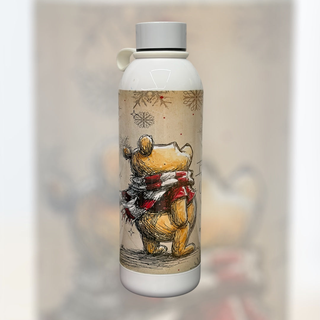 17 oz white tumbler with sublimation design It's the Most Wonderful Time of the Year