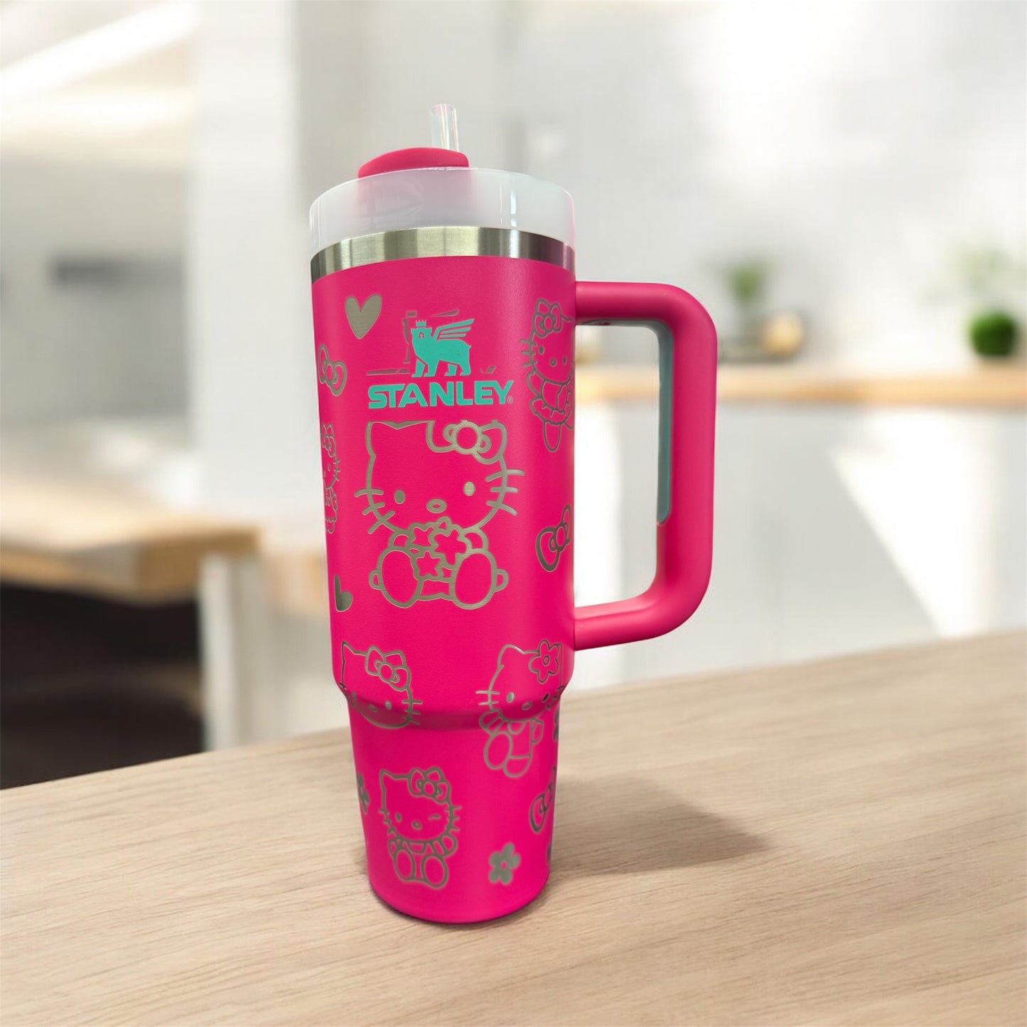 NEW Beautiful Stanley Pink Quencher H2O Tumbler / 30oz. - pasion pink