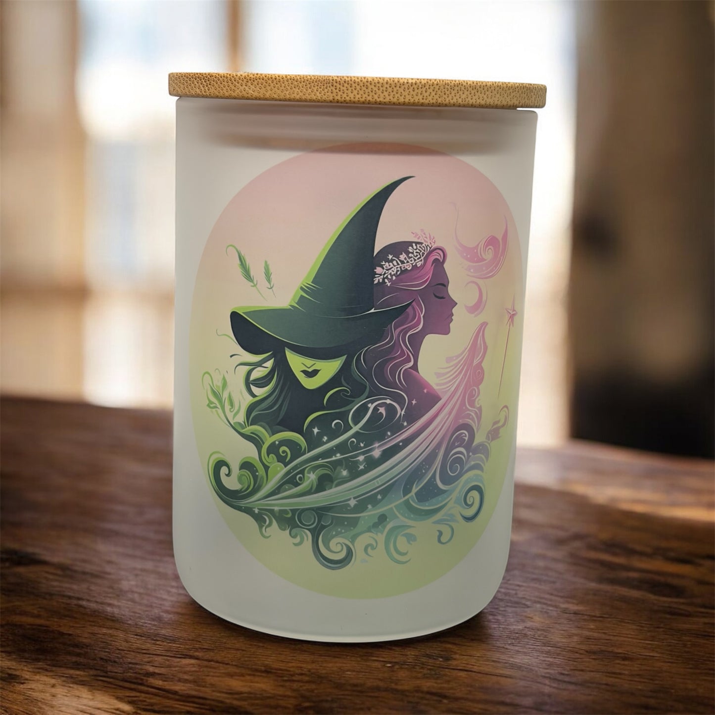 Frosted Glass Mug: 16 oz