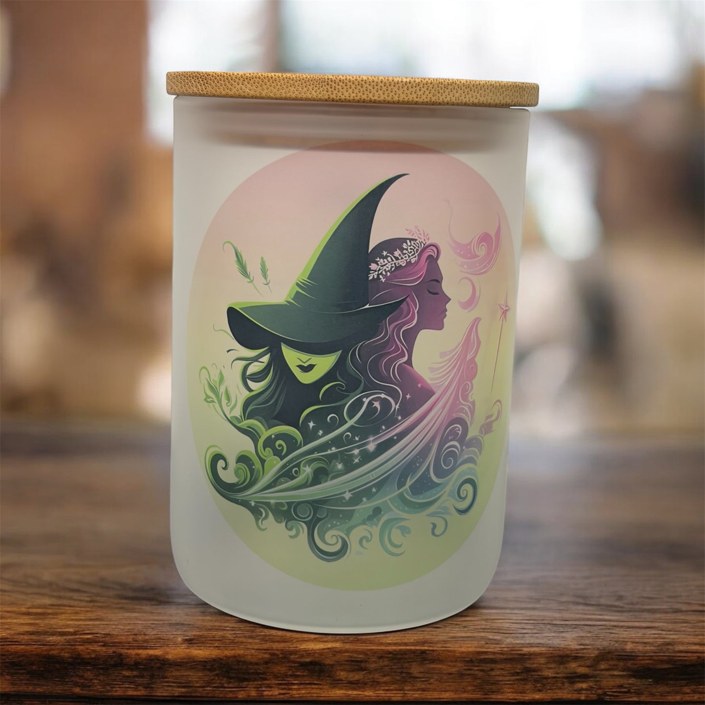 Frosted Glass Mug: 16 oz