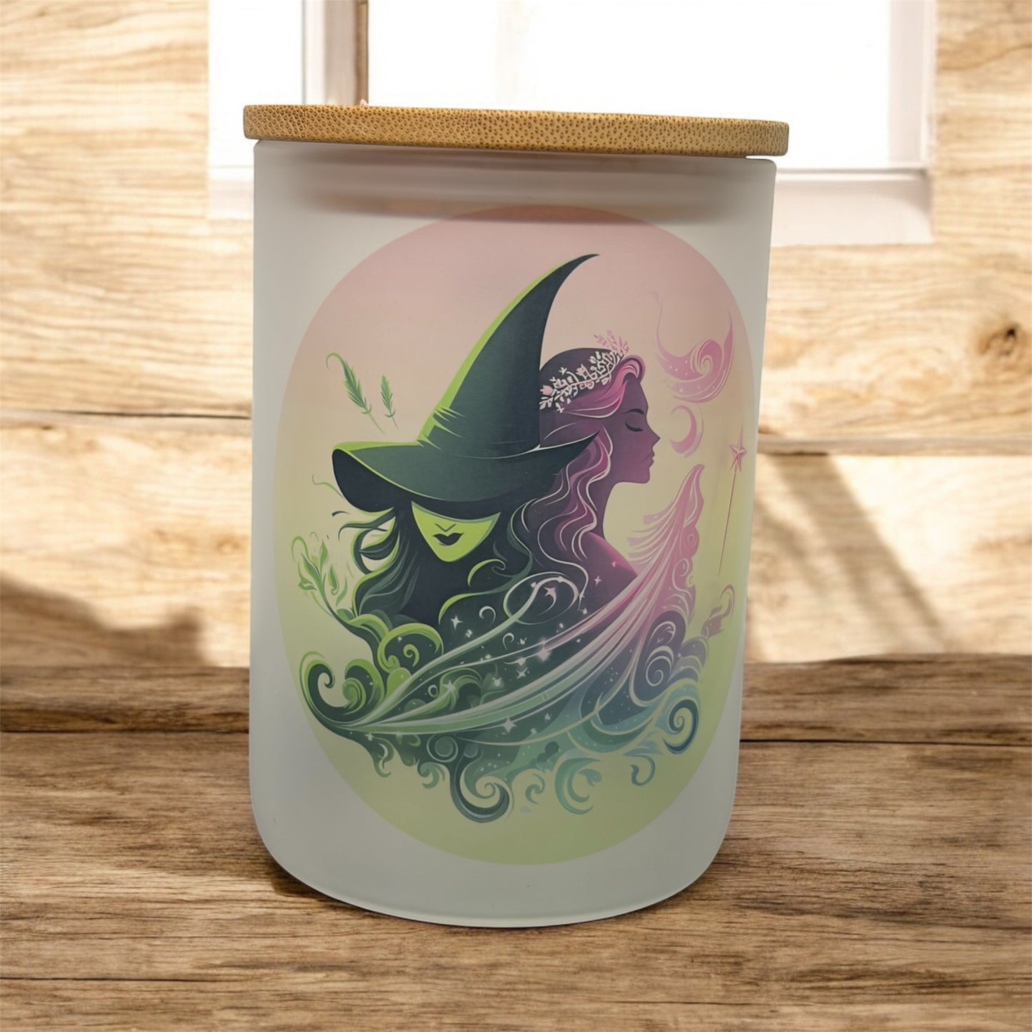 Frosted Glass Mug: 16 oz