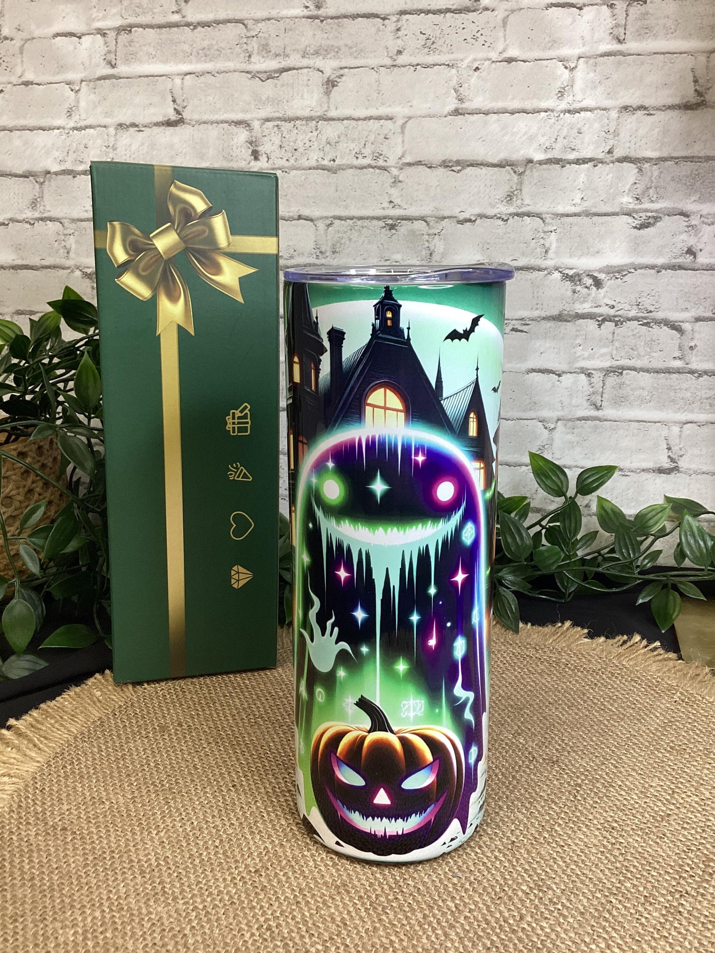 Spooky Spirit Halloween Tumbler: 20 oz Halloween Lovers Gift