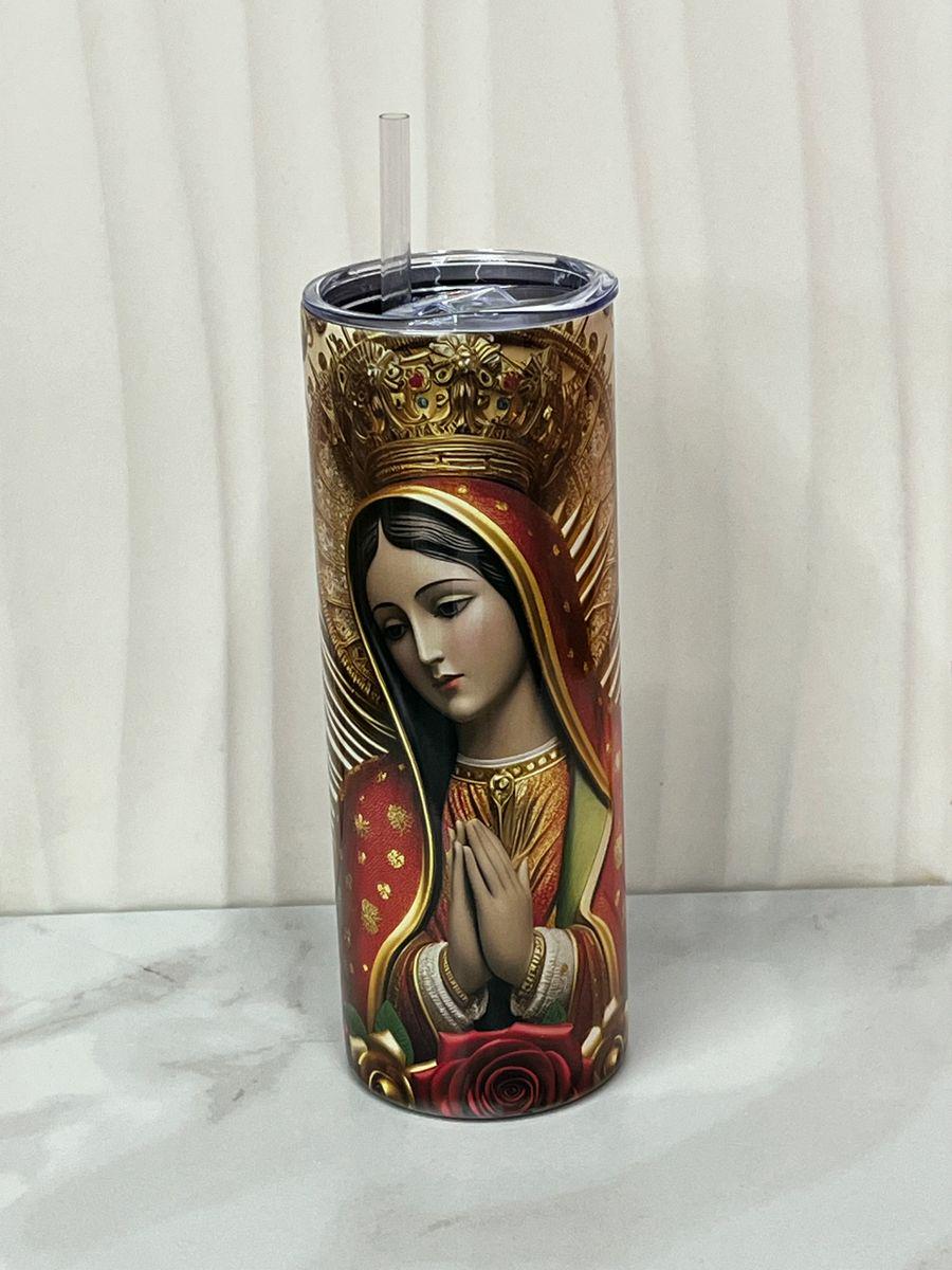 Virgen de Guadalupe Tumbler: Catholic Gift, 20 oz tumbler