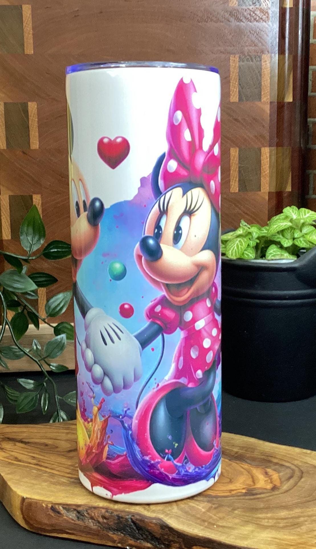 M and M Love Color Splash 20 oz Tumbler