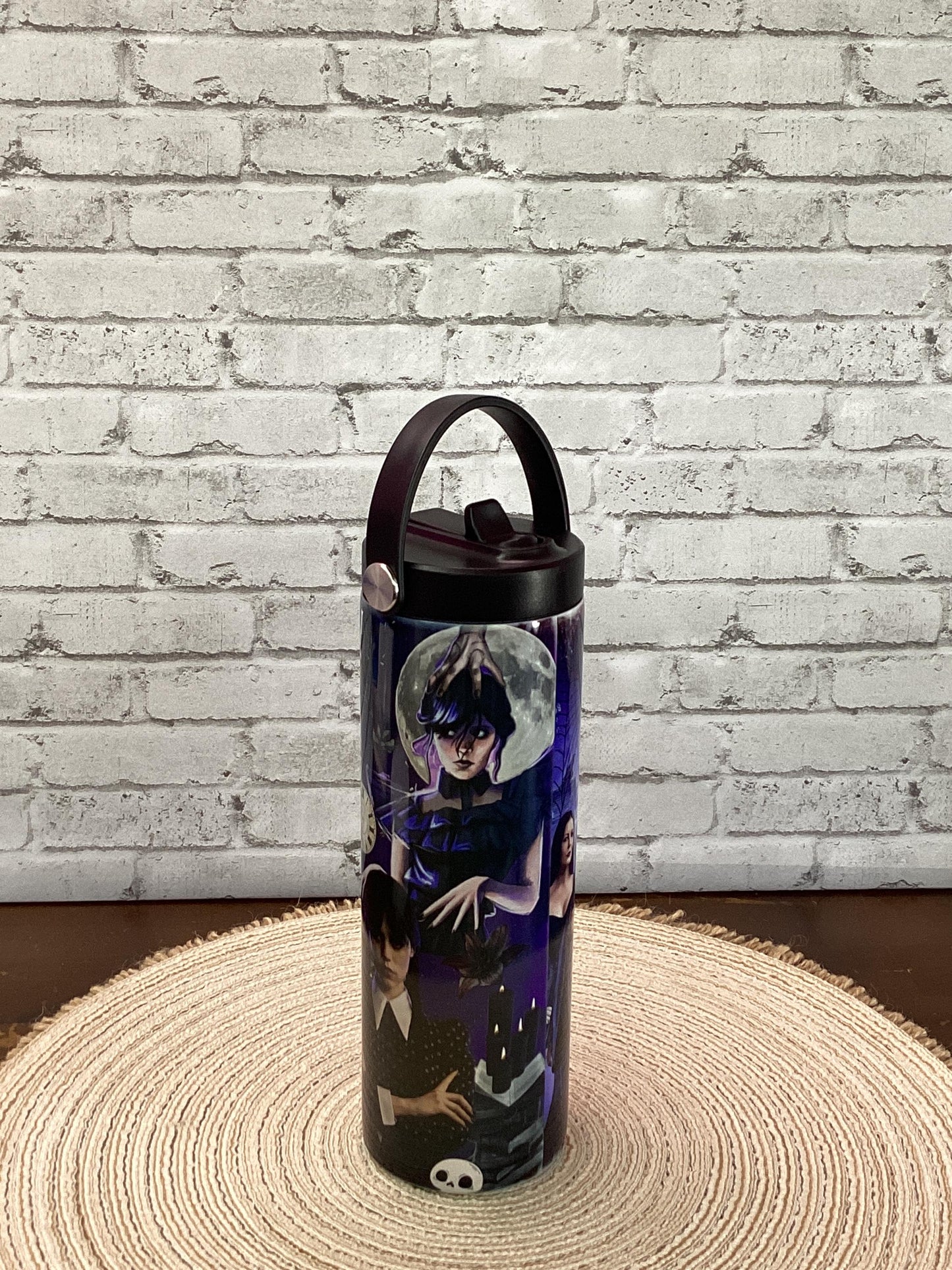 Wednesday Family 20oz Tumbler: Spooky Gothic Drinkware