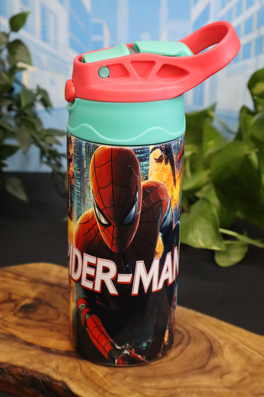 Superhero Kids Tumbler: 12 oz Back to School Cup