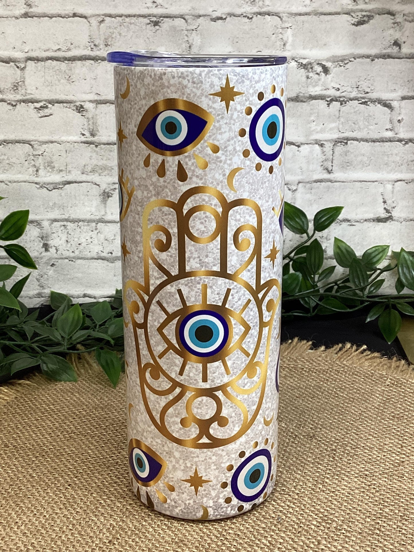 Mystic Evil Eye Protection Tumbler 20 oz