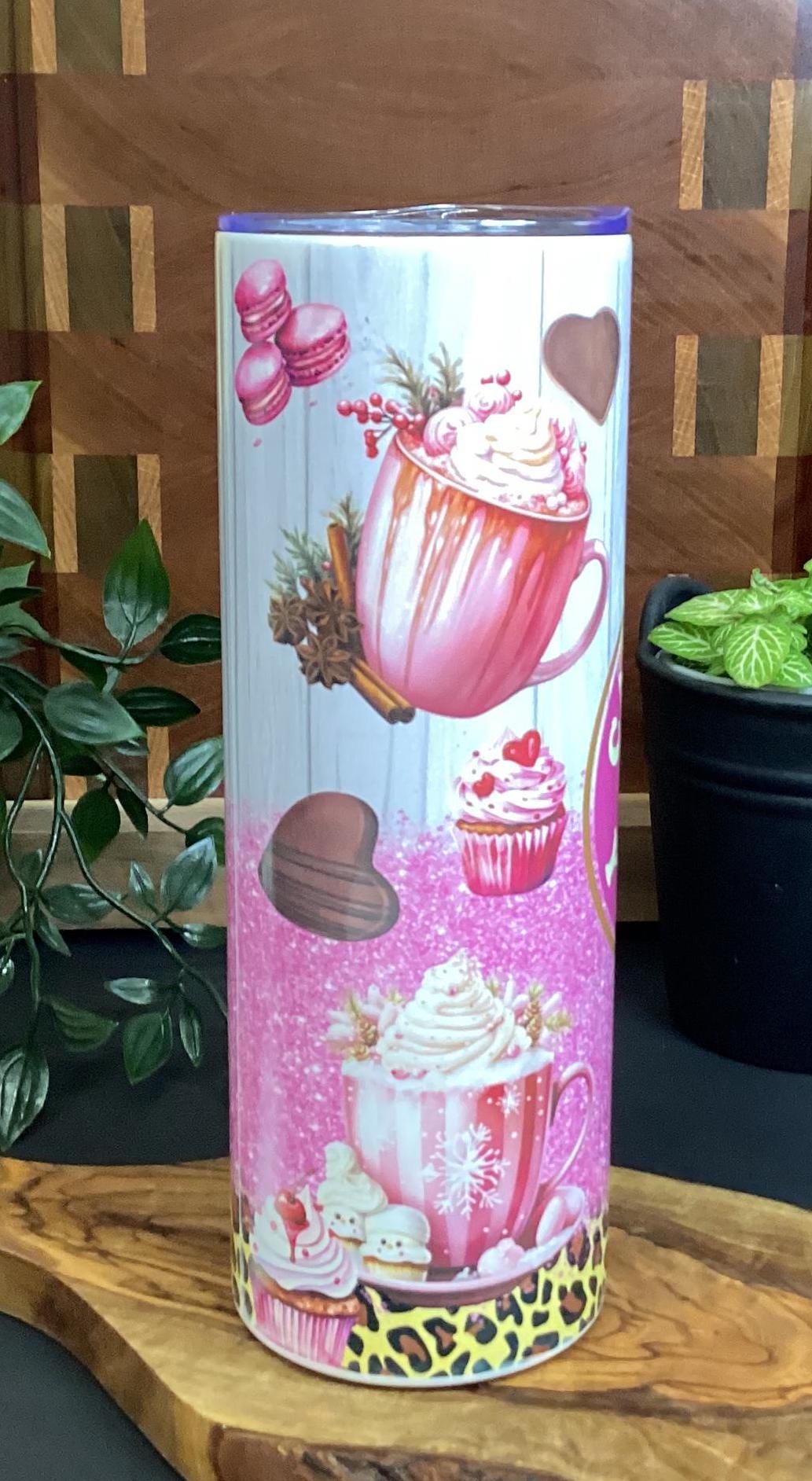 Cafecito y Chisme Tumbler: Mexican Pan Dulce Design