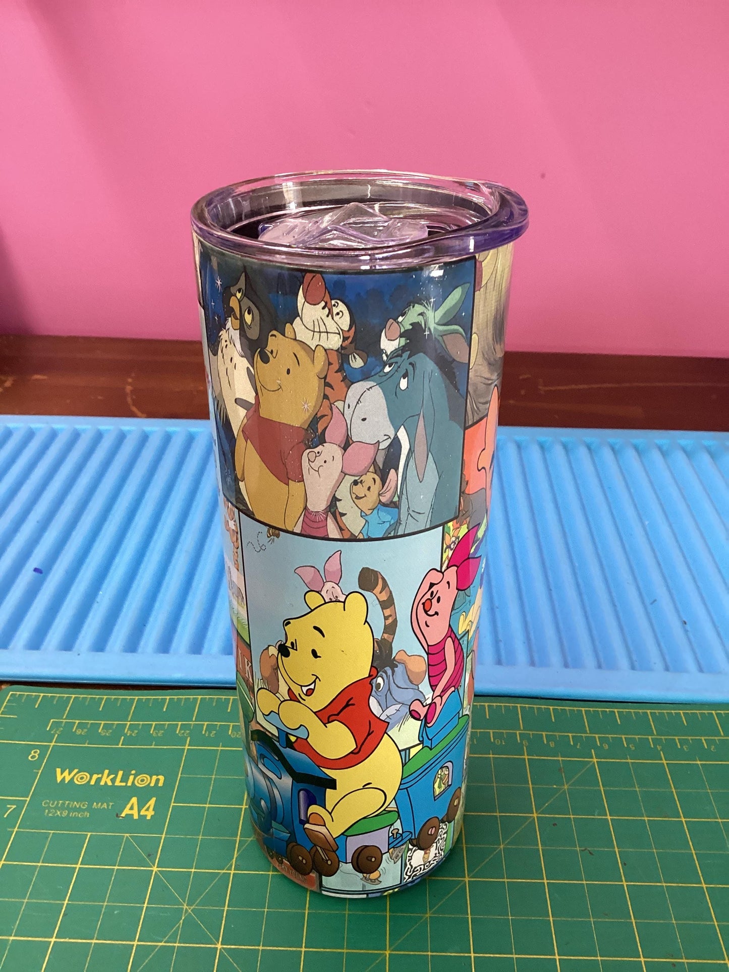 Tumbler: Cartoon Character Stainless Steel 20 oz Travel Mug