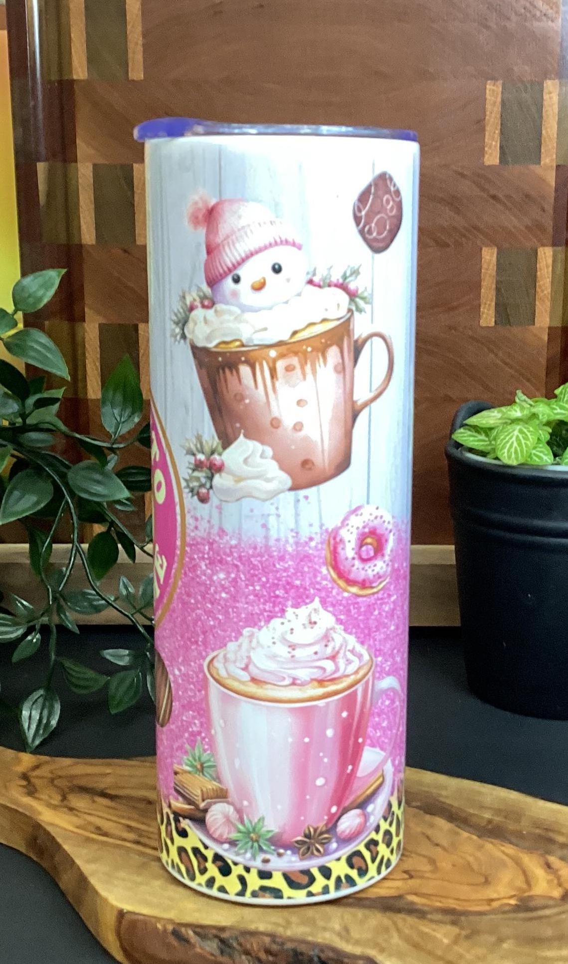 Cafecito y Chisme Tumbler: Mexican Pan Dulce Design