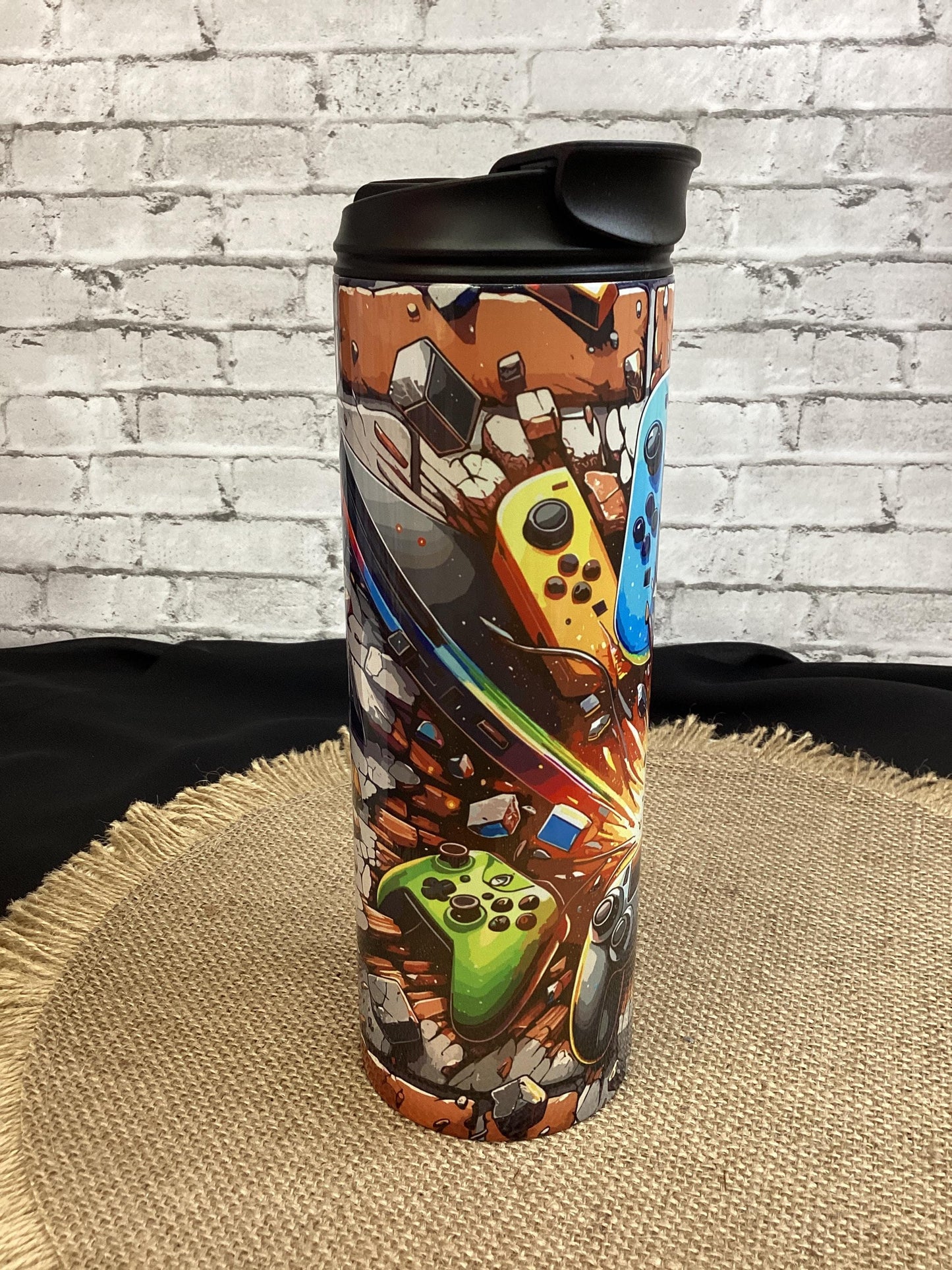 Gaming Controller 20 oz Tumbler: Gamer Hydration