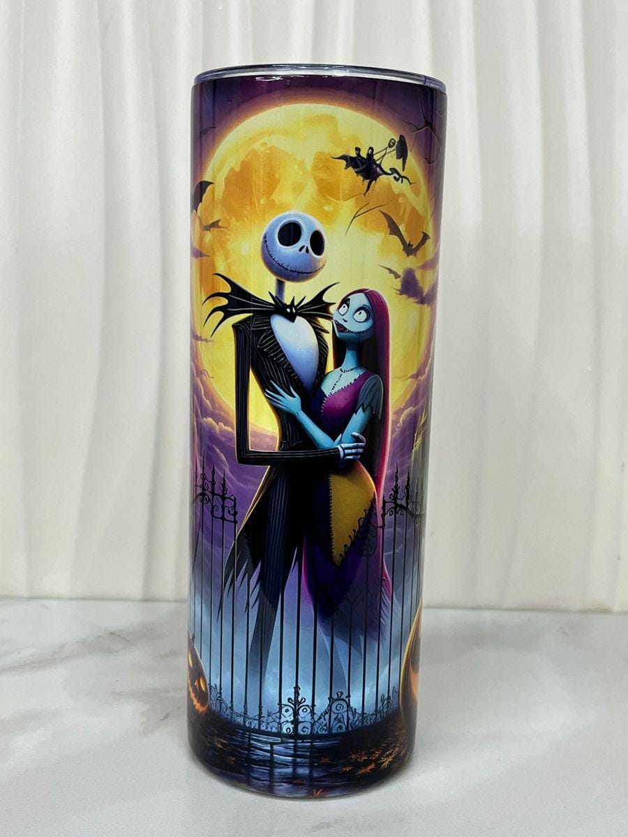 Jack and Sally Tumbler 20 oz