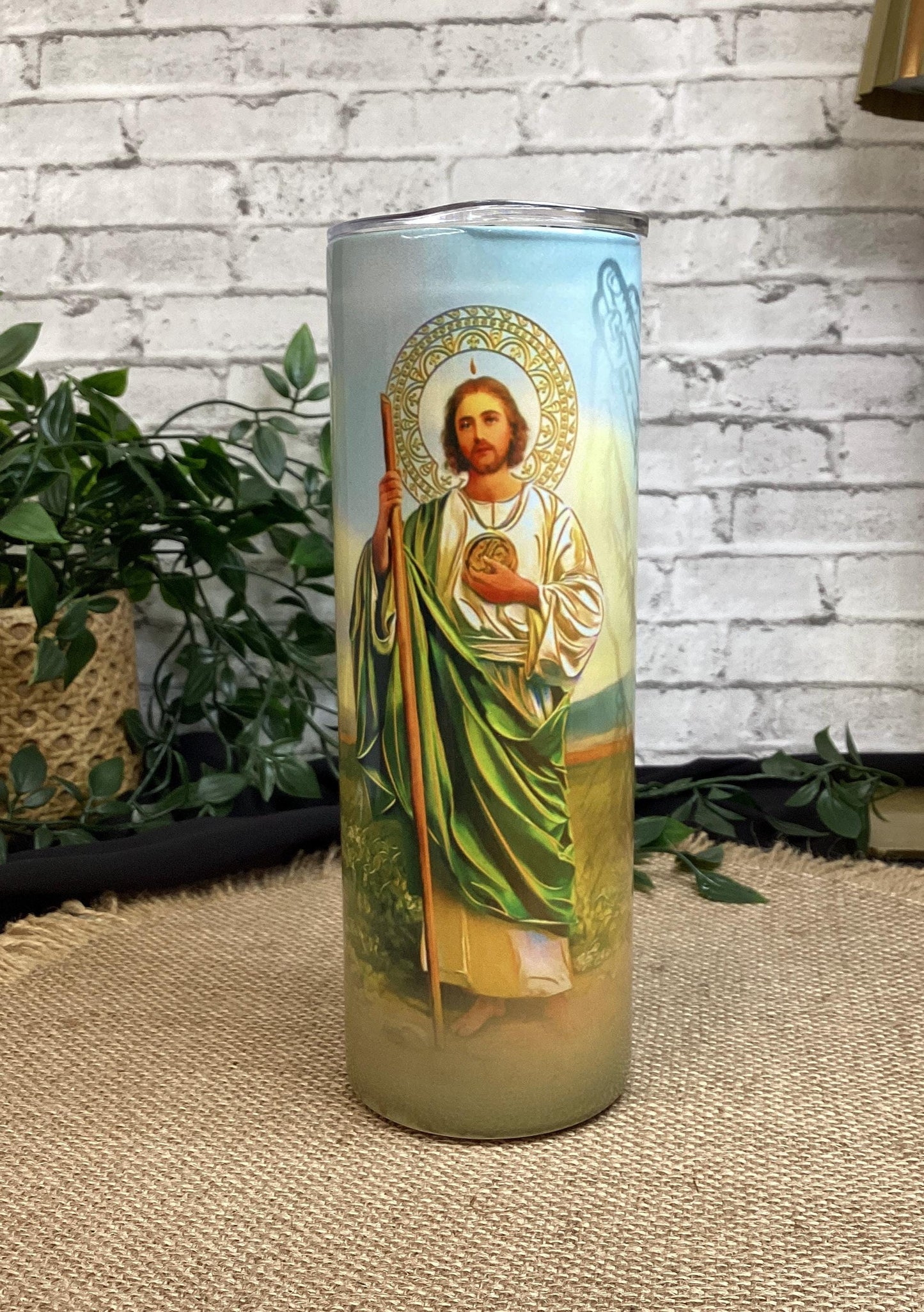 San Judas Tadeo 20oz Tumbler – Faith & Style On the Go