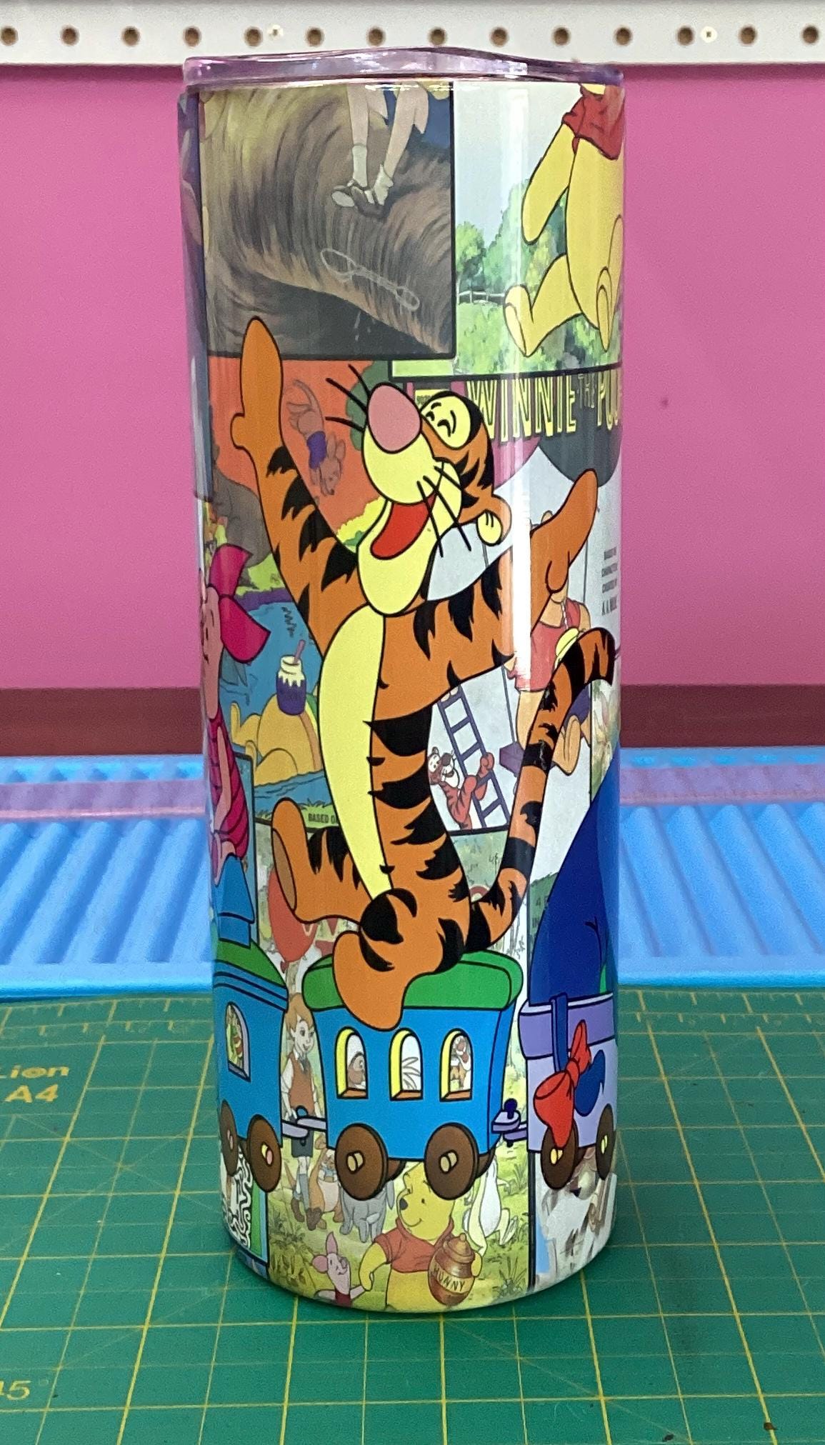 Tumbler: Cartoon Character Stainless Steel 20 oz Travel Mug
