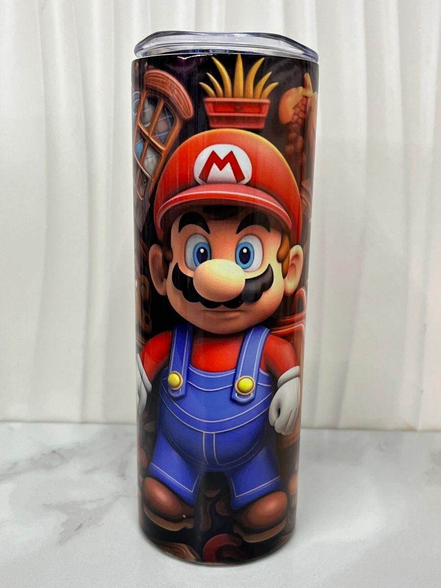 Mario  Tumbler 20 0z
