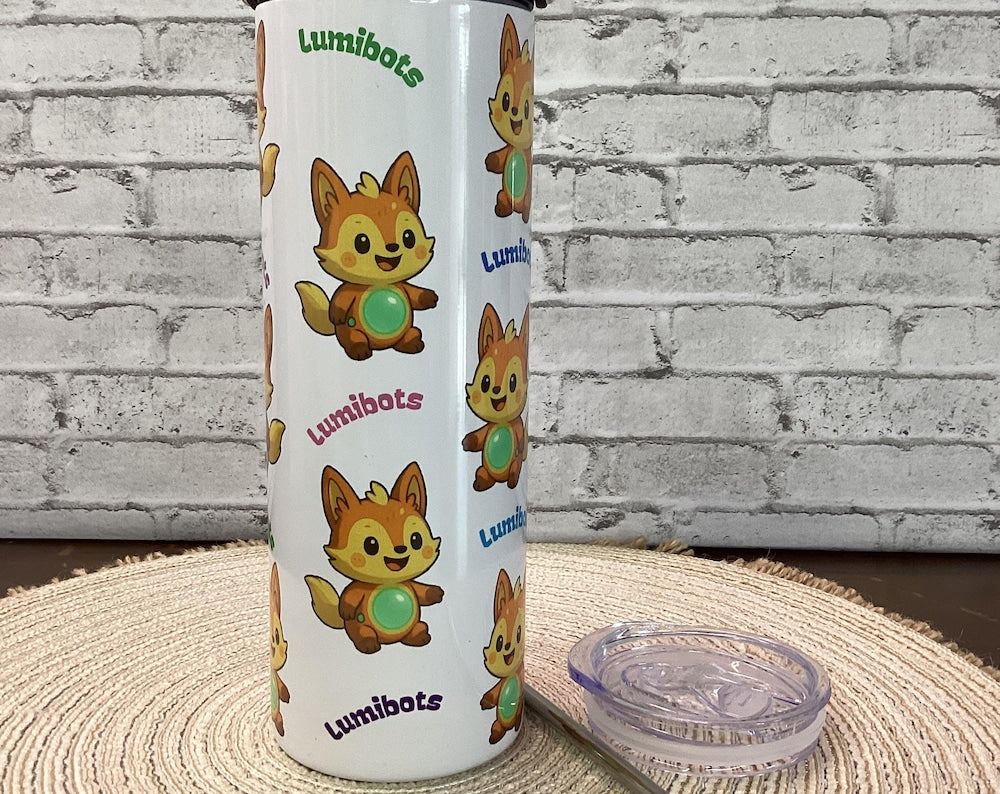 New Lumibots Cartoon little Fox Tumbler