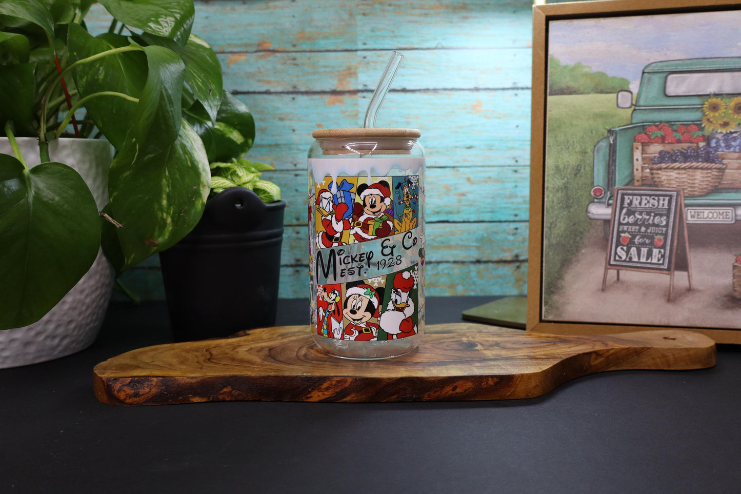 Mickey Glass Mug