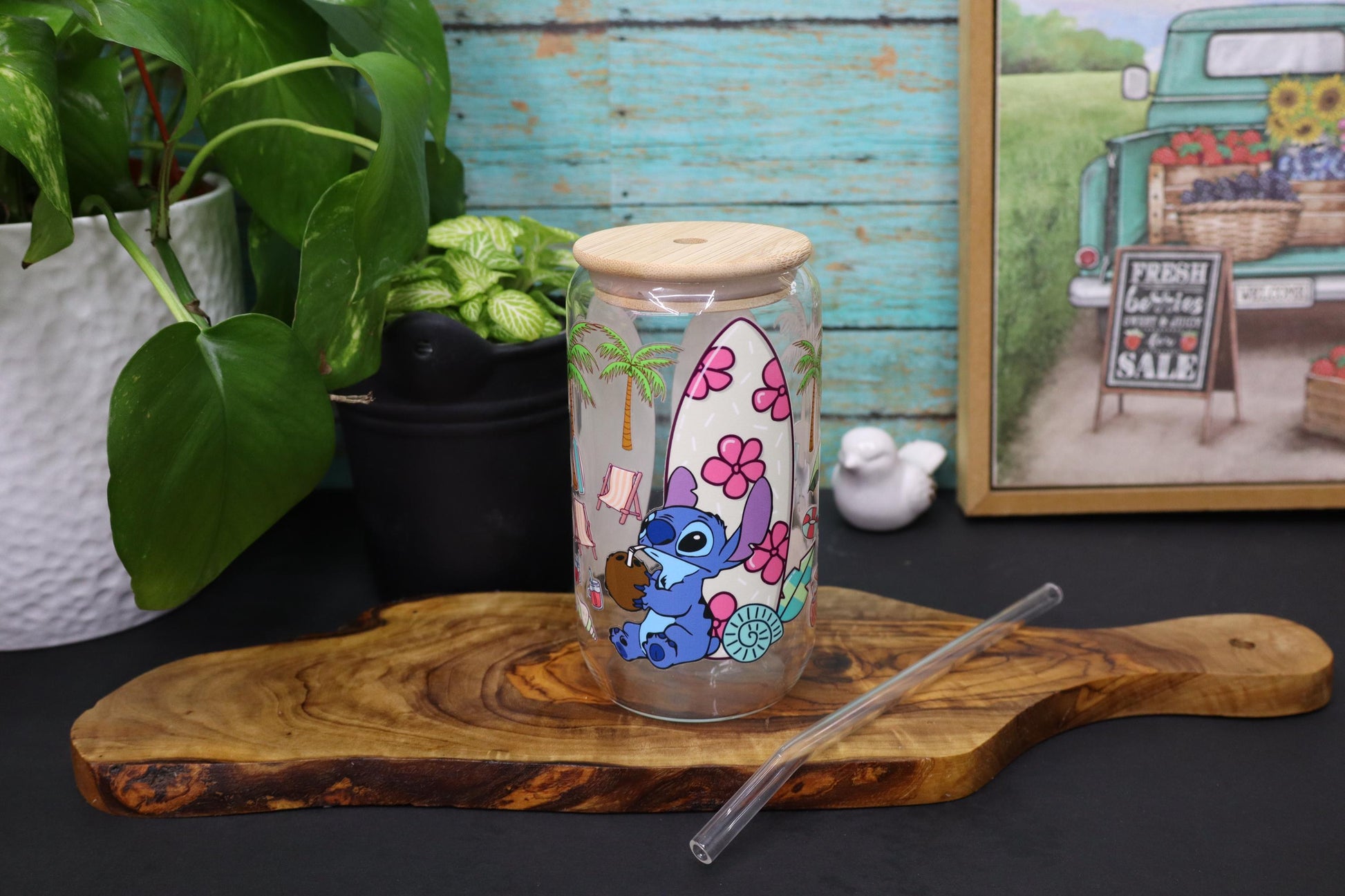 Stitch Glass Mug