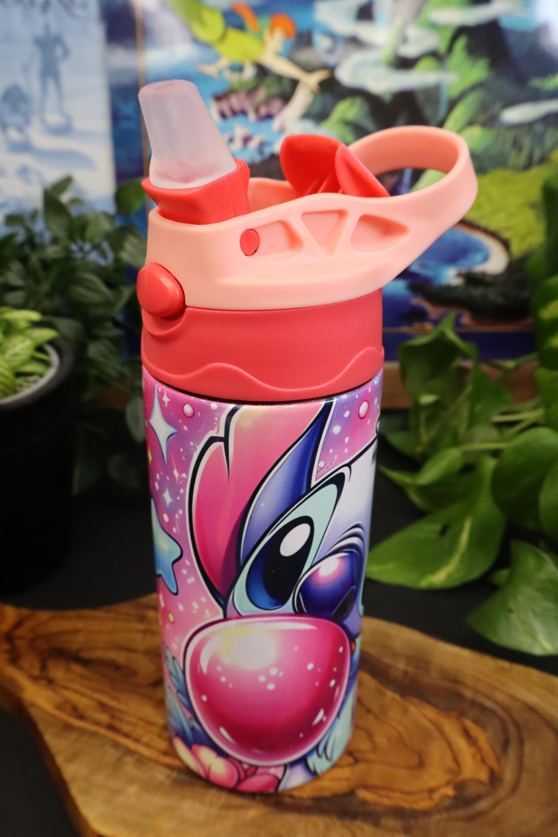 Stitch 12 oz Tumbler, Birthday Gift, Cute Stitch colorful Cup