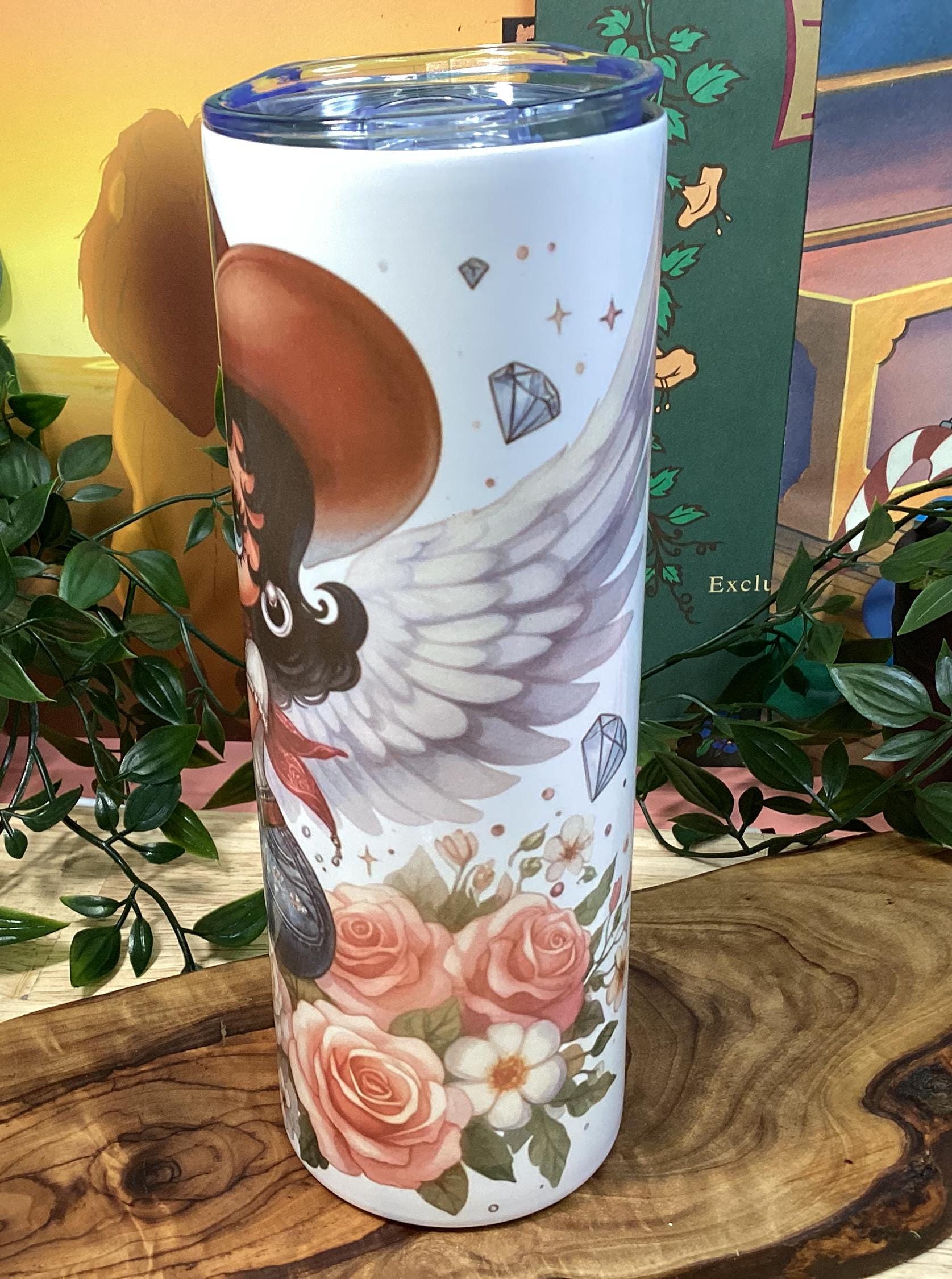 Betty Boop Cowgirl 20oz Tumbler: Adorable Angelic Design